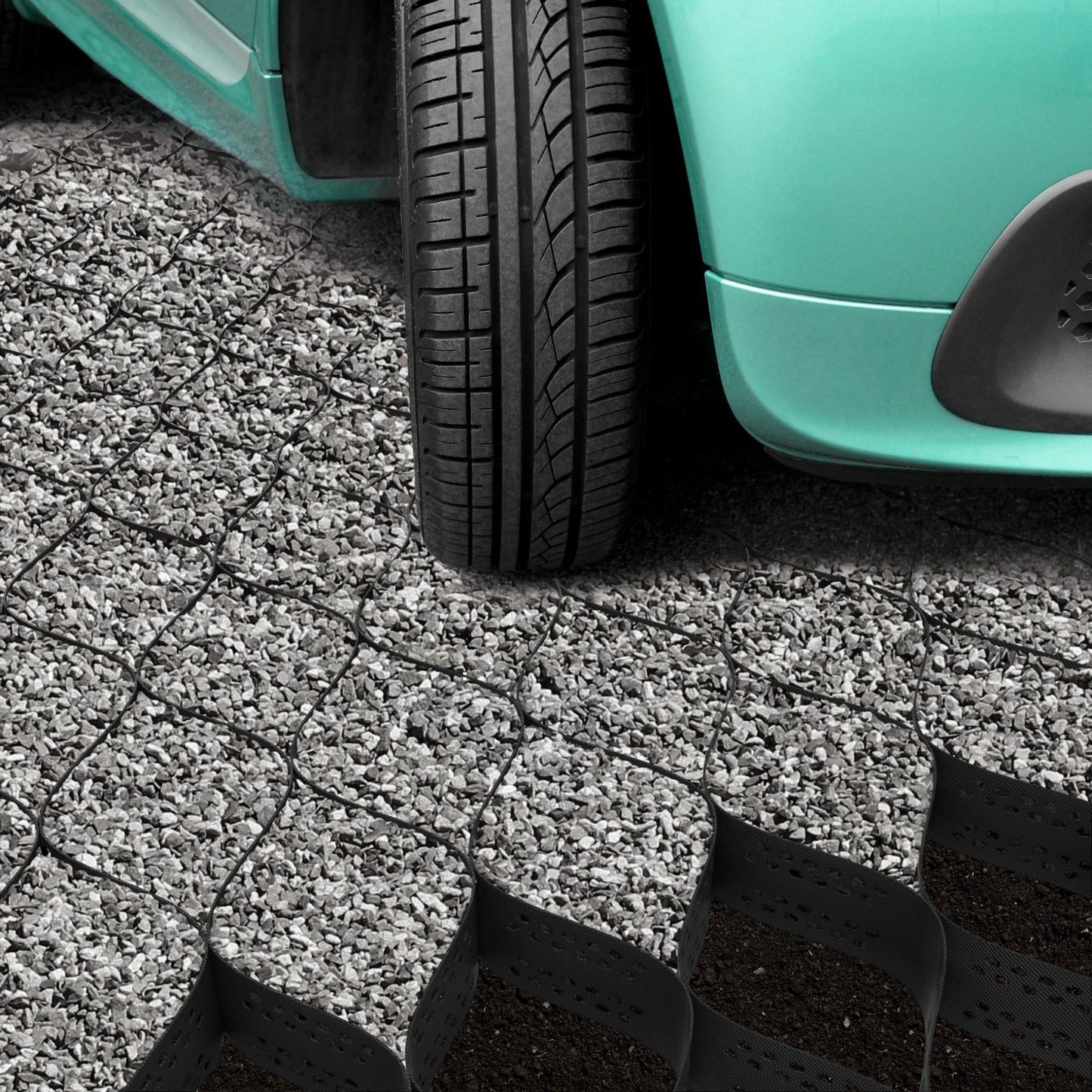 8" Thick geo / ground grid - Standartpark