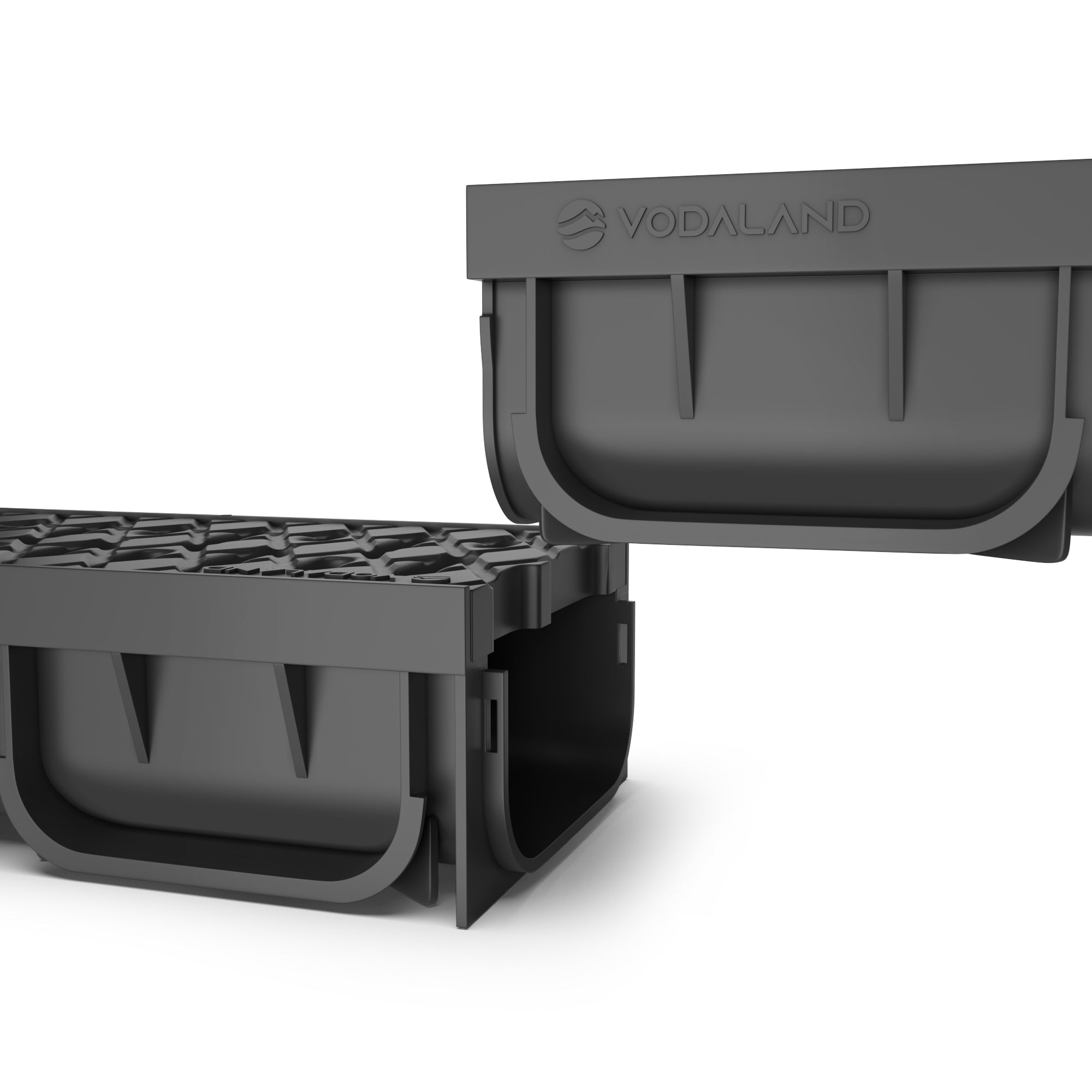 Easy 2 - 4 Inch channel Black - Vodaland