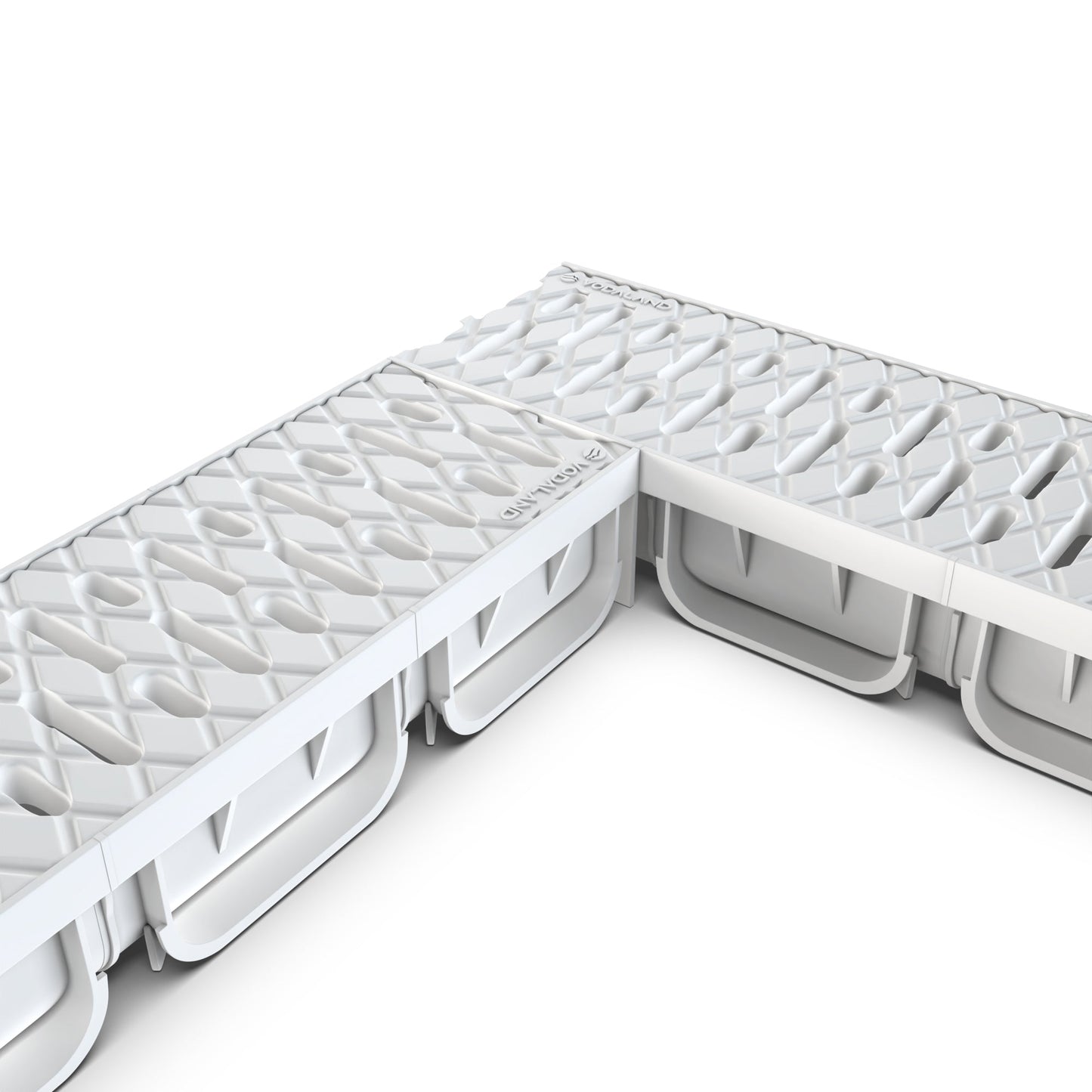 Easy 2 - 4 Inch Channel White - Vodaland