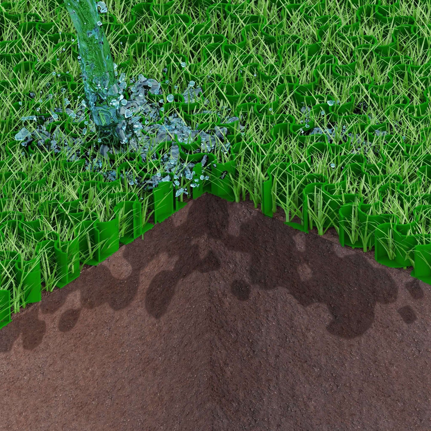 EasyPave Grid - Grass / Gravel Paving System Geo / ground grid Standartpark