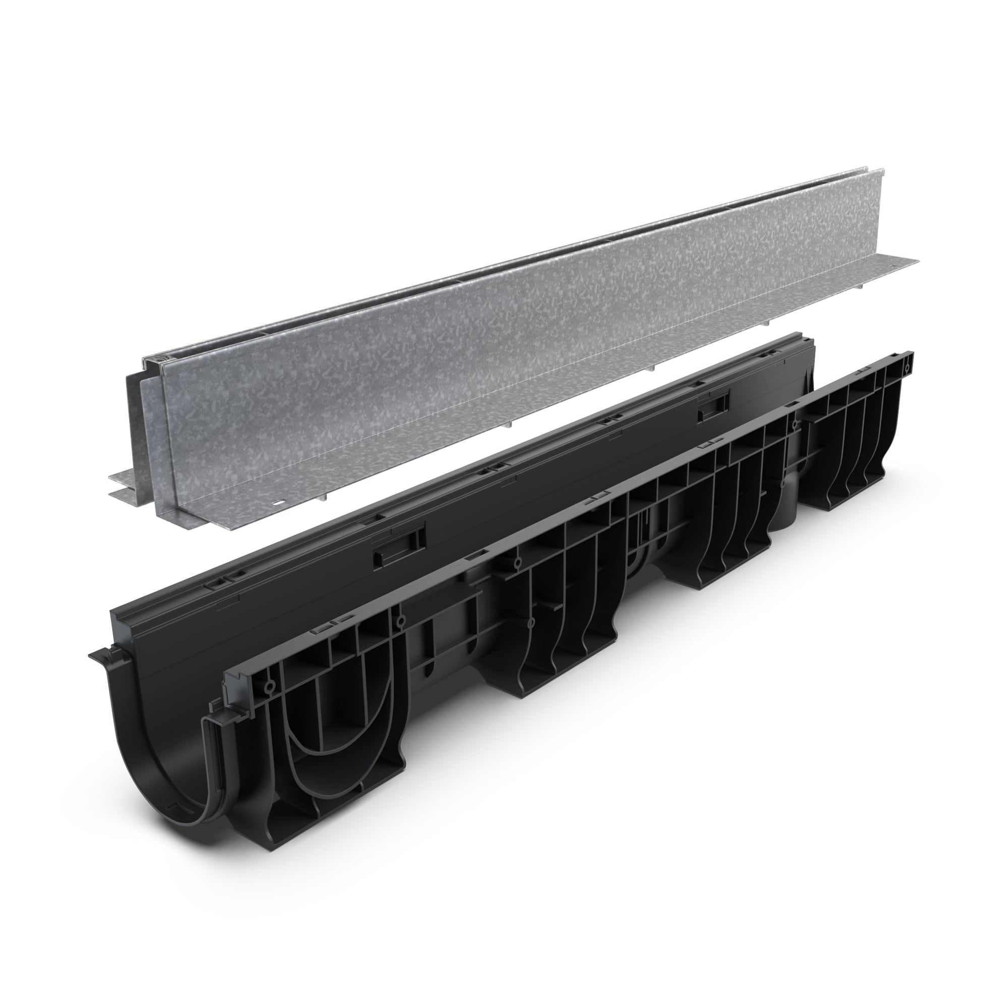 Galvanized Steel Slot Drain System - Vodaland