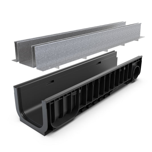 Galvanized Steel TWIN Slot System - Vodaland