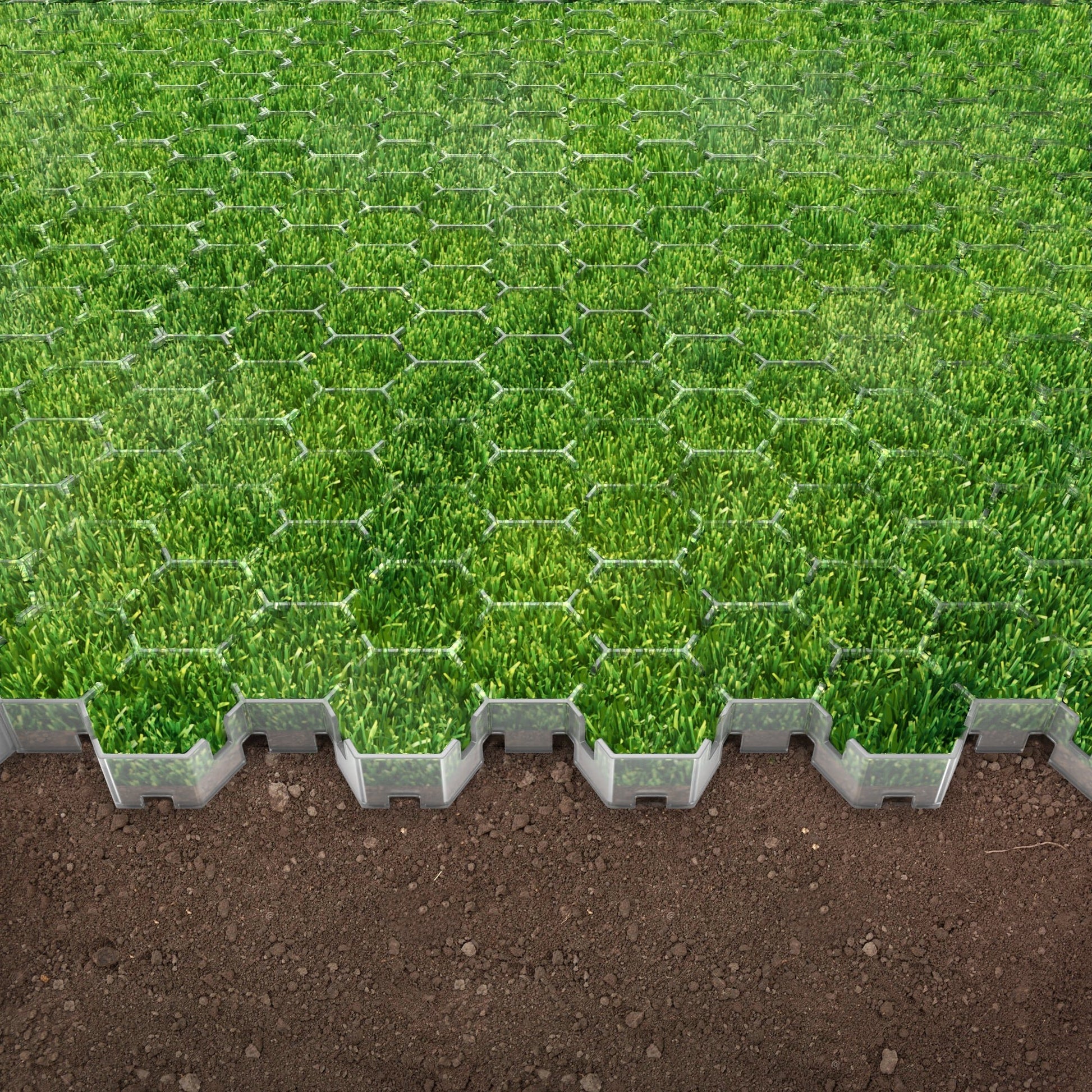 HexPave Grass & Gravel Paving System - Vodaland
