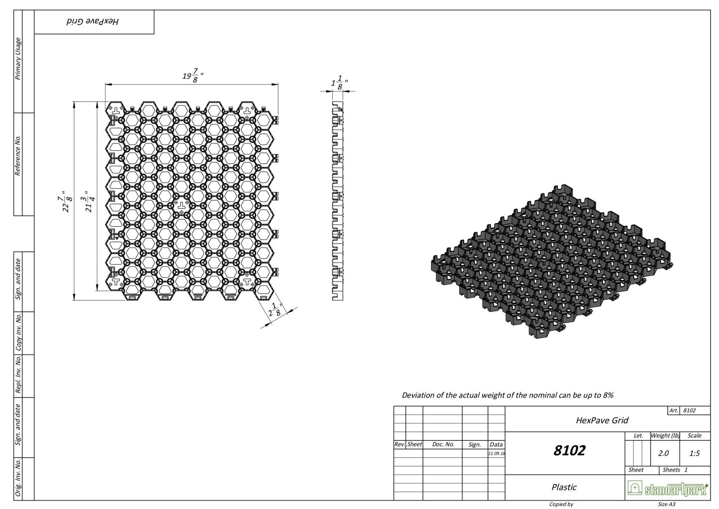 HexPave Grass & Gravel Paving System