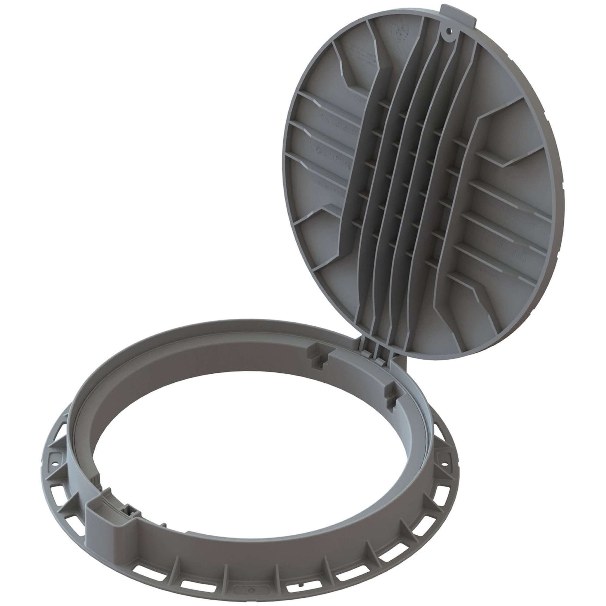 Manhole Cover - Grey Logo Design Manhole Covers Standartpark