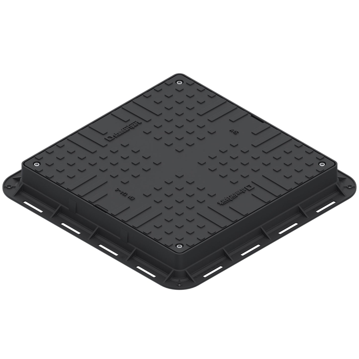 Manhole Cover - Square Black