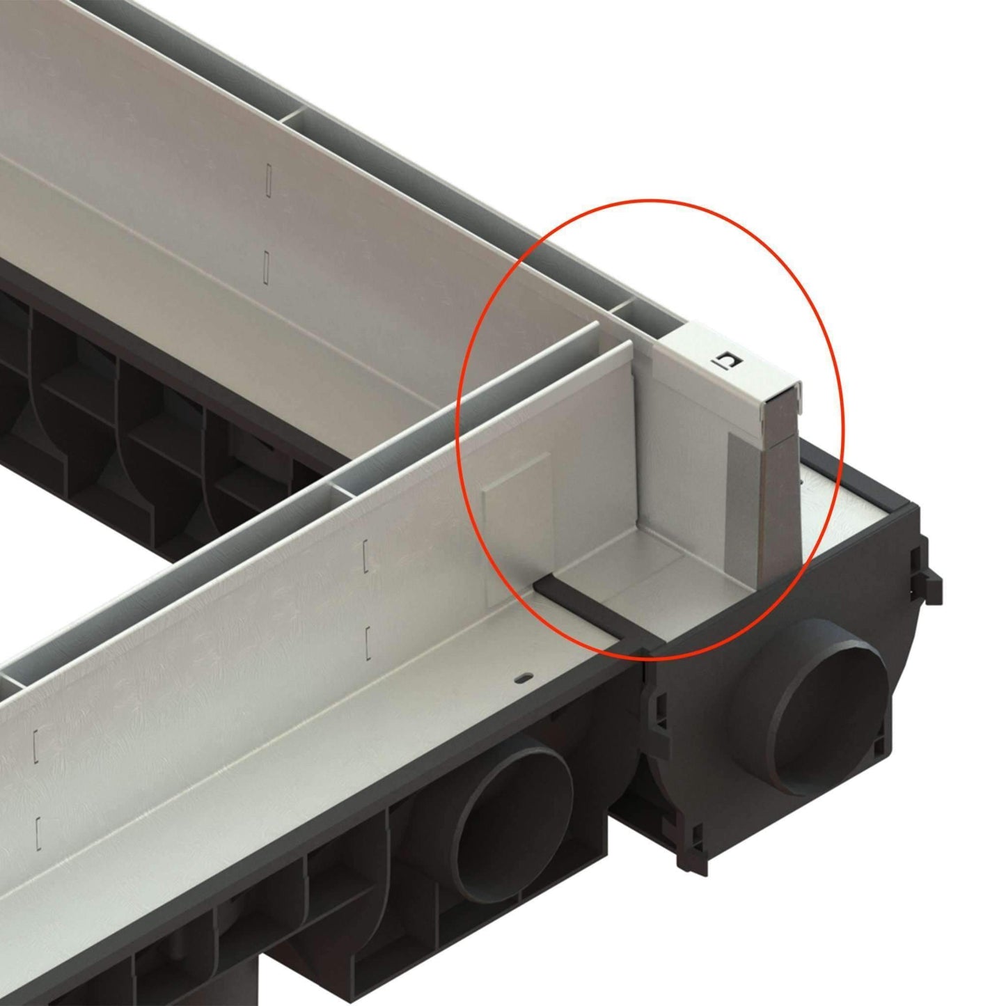 Slot Drain 90 Degree Adapter Trench Drain Standartpark