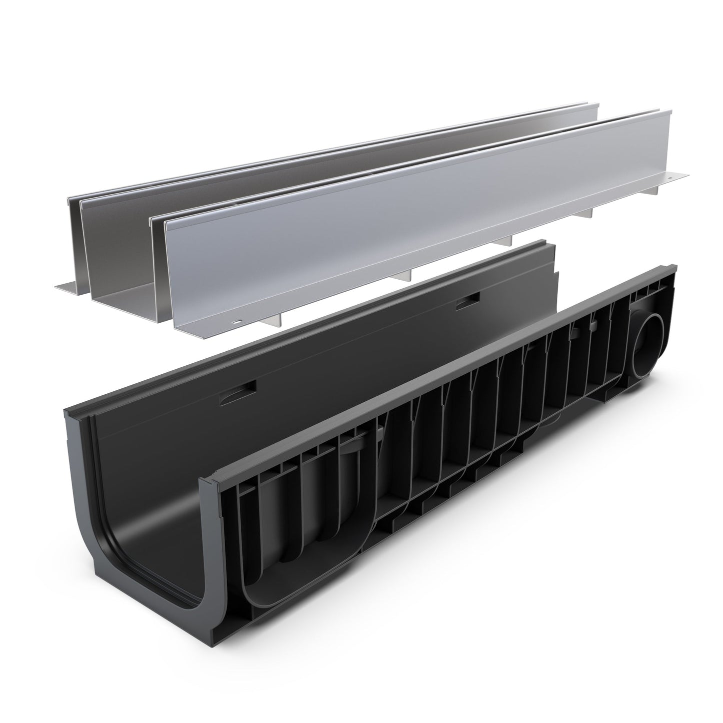 Stainless Steel TWIN Slot System - Vodaland