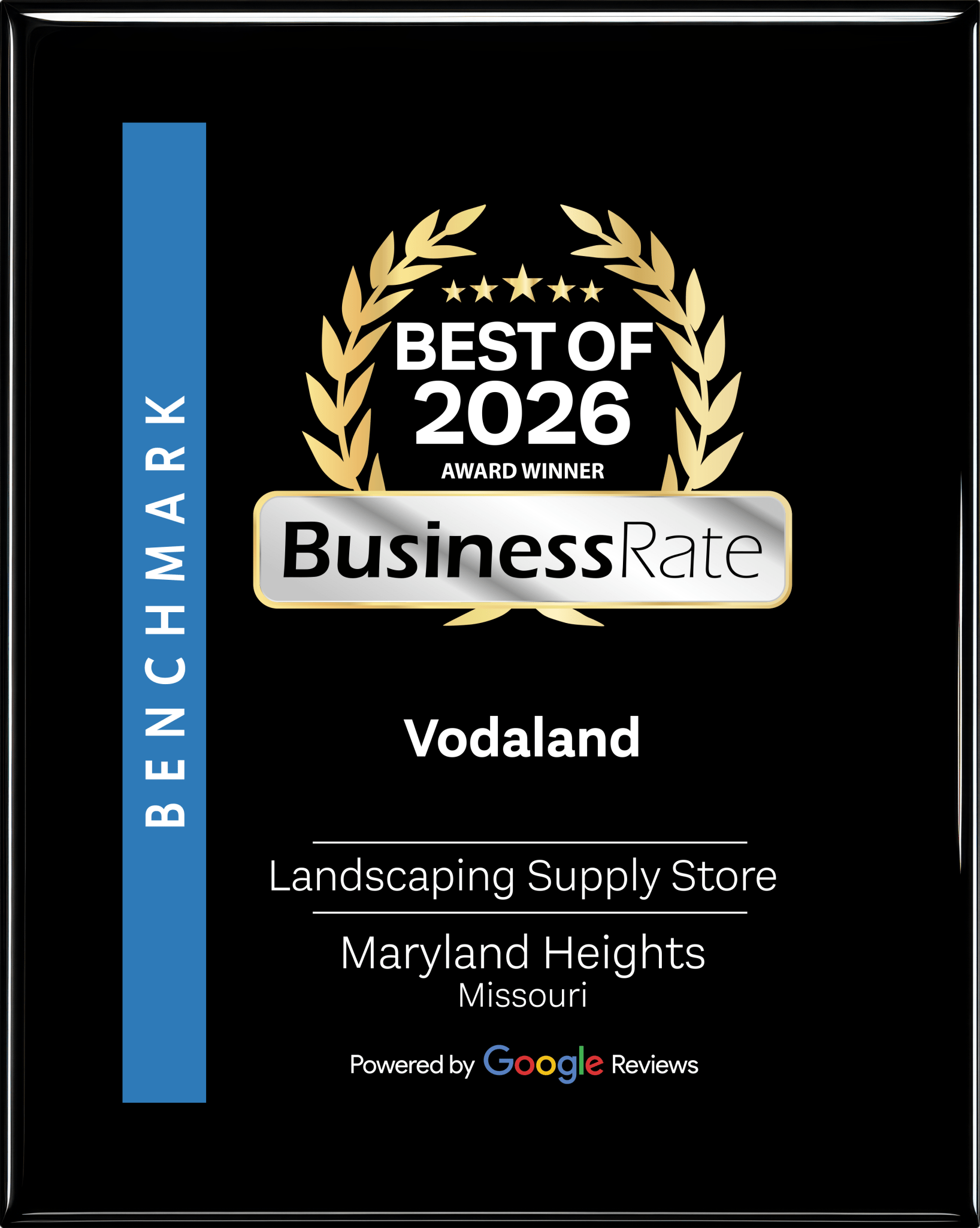 Vodaland Wins BusinessRate’s Best Landscaping Supply Store for 2026 - Vodaland