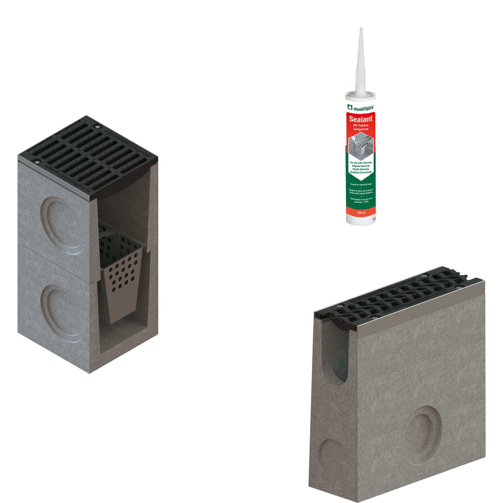 CONCRETE CHANNEL ACCESSORIES | Standartpark