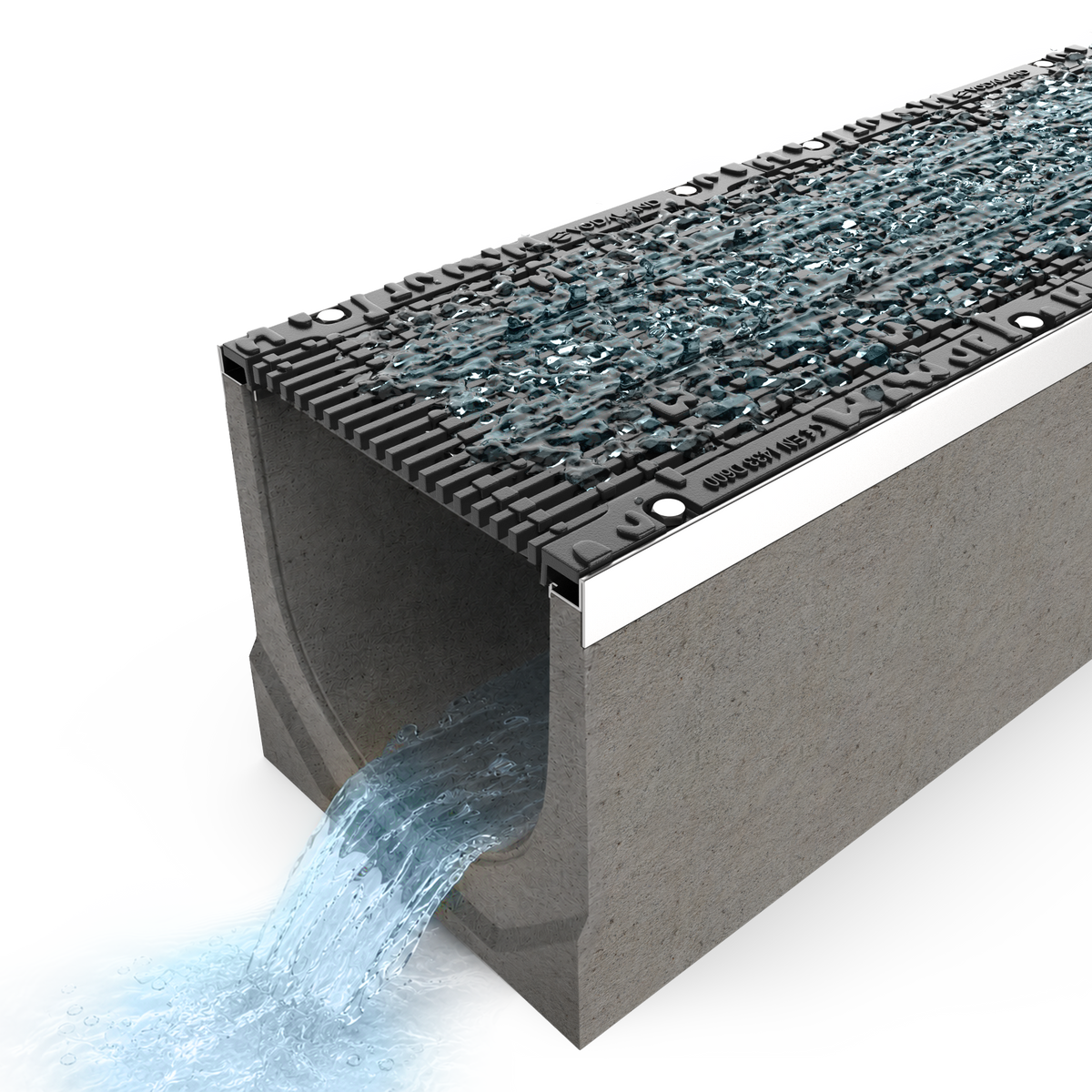 12" Concrete Channel ADA - E Class System