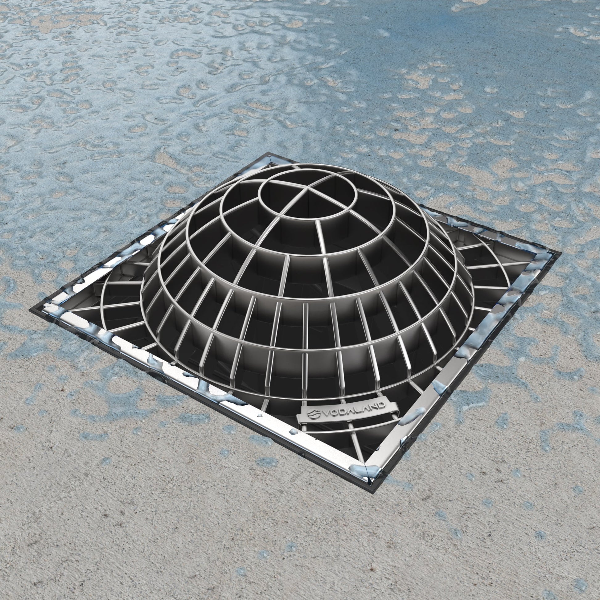 12x12 Catch Basin Dome Package - Vodaland