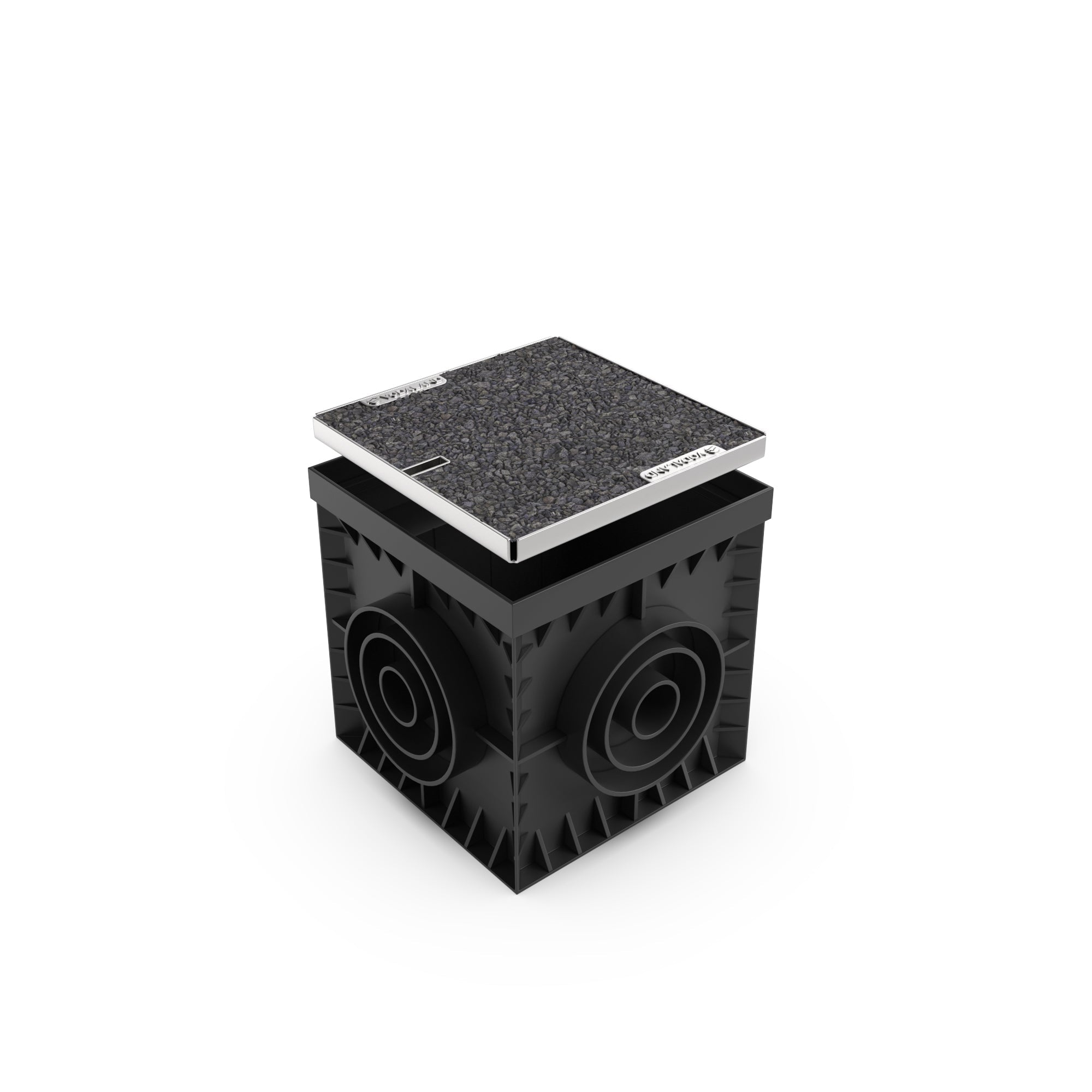 12x12 Catch Basin Gravel Grate Package - Vodaland