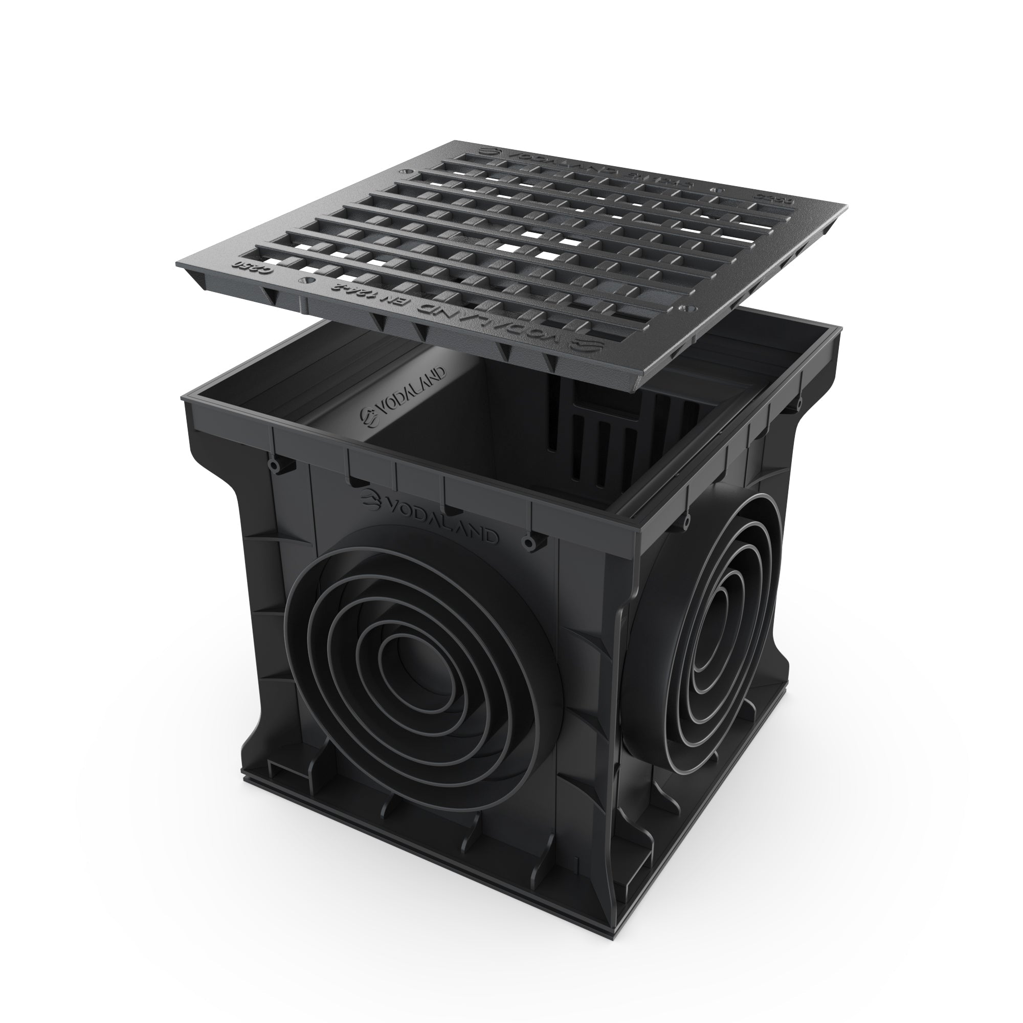 16x16 Catch Basin Ductile Cast Iron Package - Vodaland