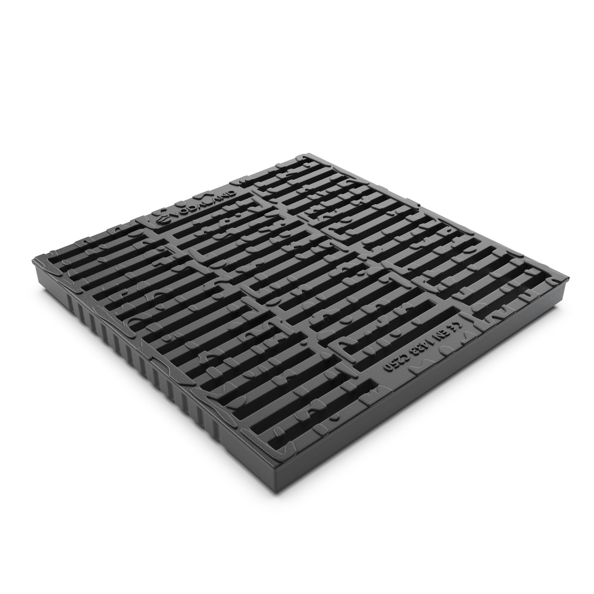 22x22 Cast Iron River Grate Package - Vodaland