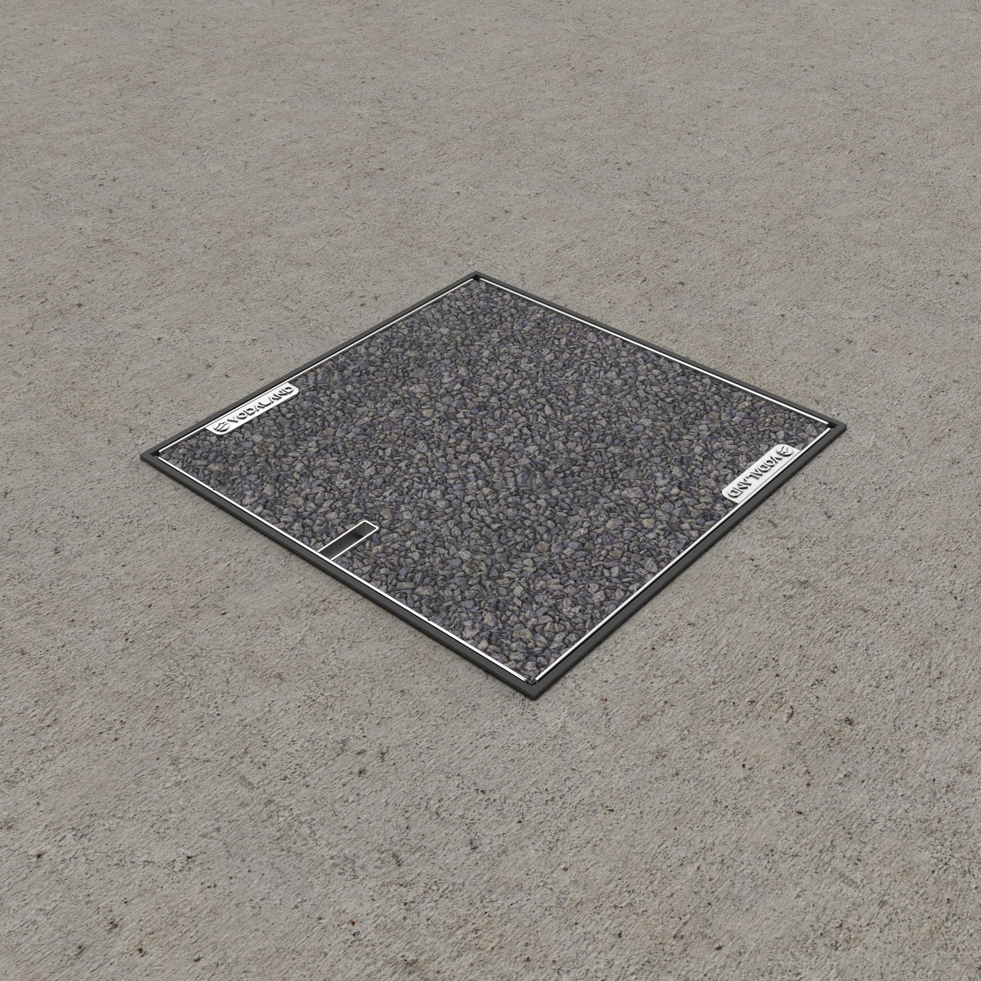22x22 Catch Basin Gravel Grate Package - Vodaland