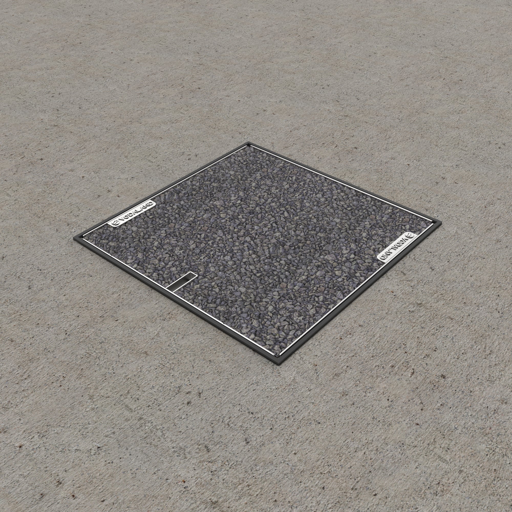 22x22 Catch Basin Gravel Grate Package - Vodaland