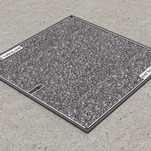 22x22 NEO Basin Gravel Grate Package - Vodaland