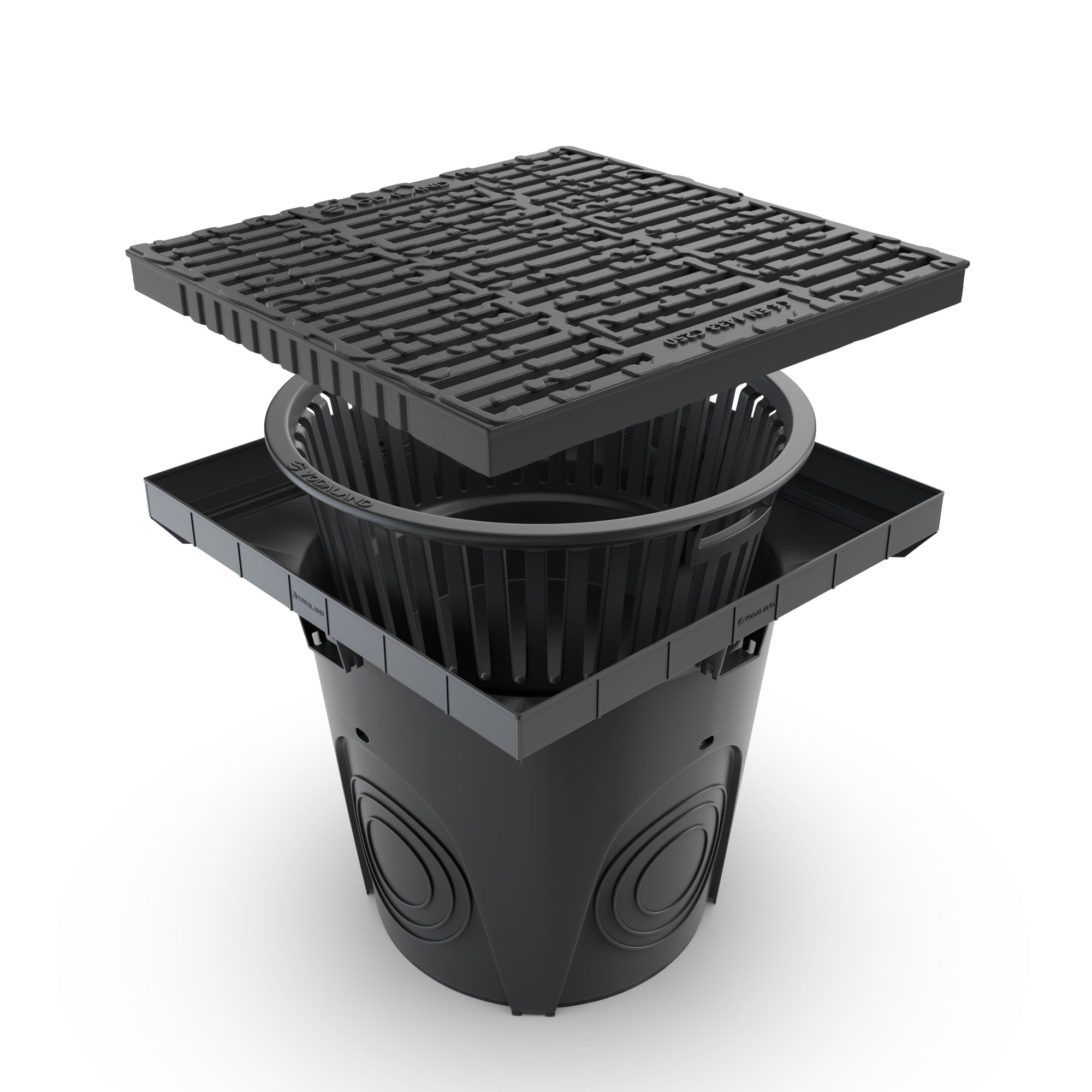 22x22 NEO Cast Iron River Grate Package - Vodaland
