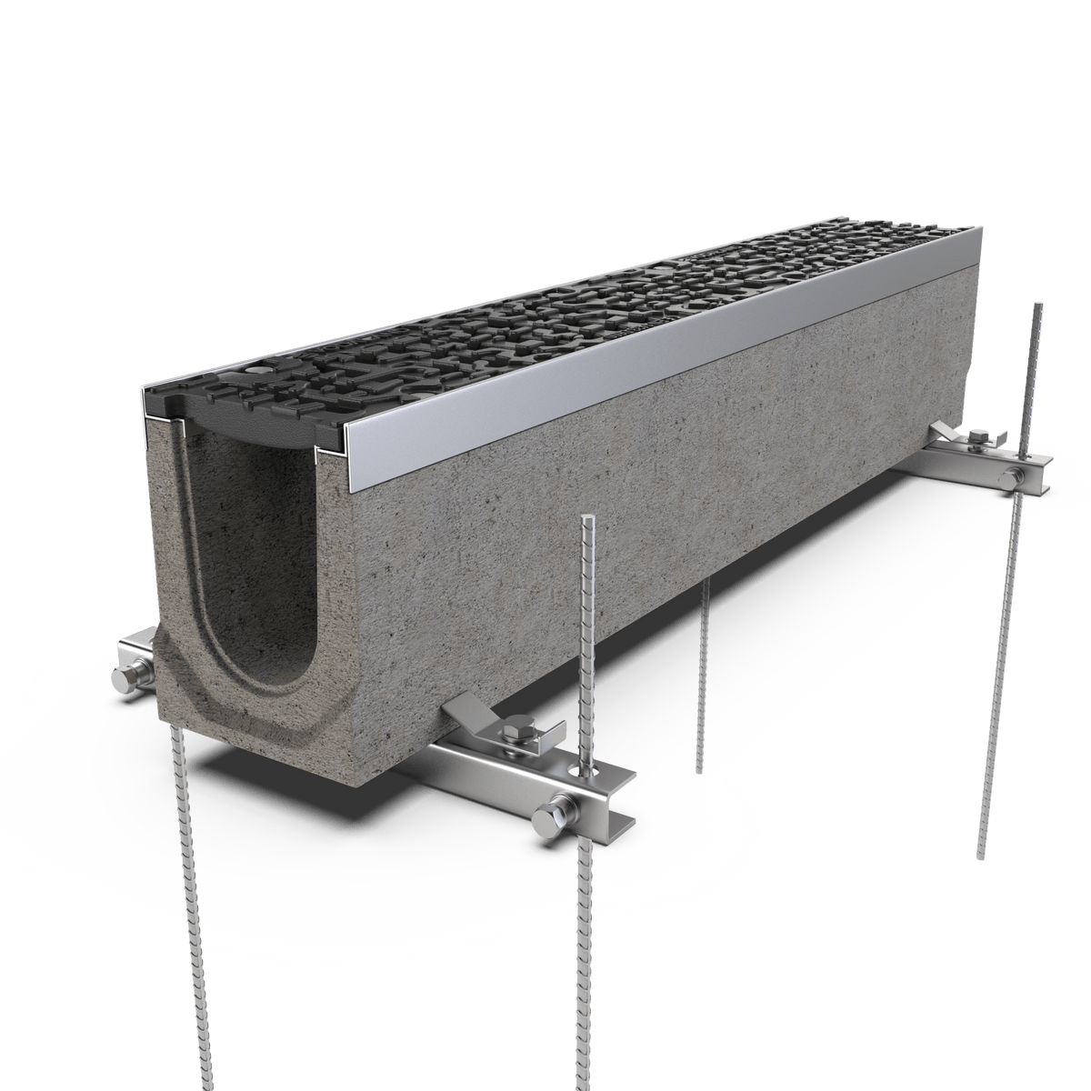 4" Fiber Reinforced Concrete Channel - Vodaland