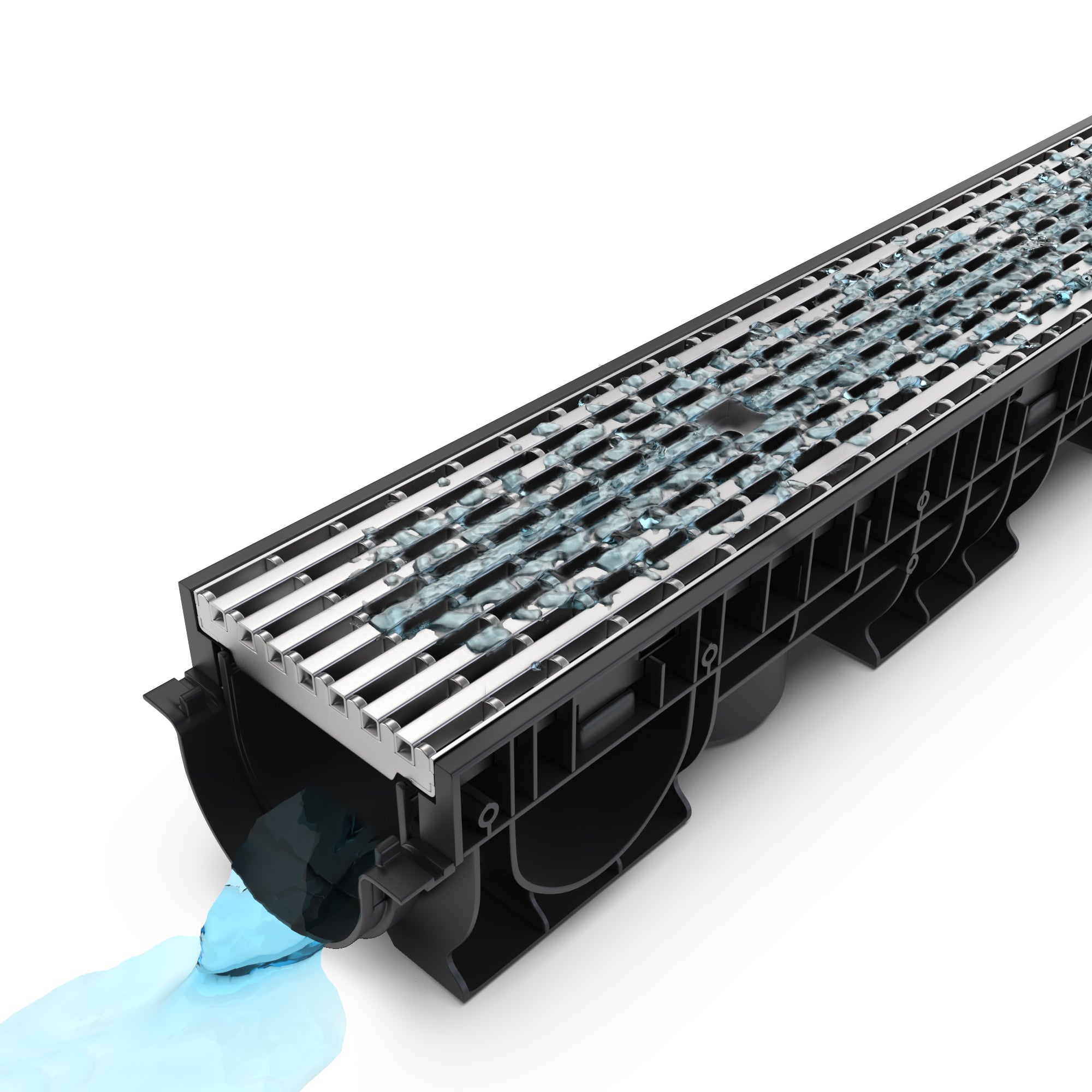 4" Stainless Steel Pro Edgeless Package - Vodaland