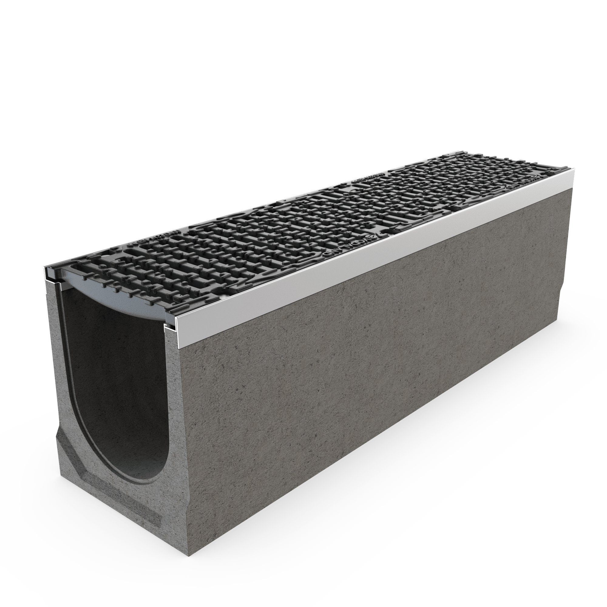 8" Fiber Reinforced Pre-Slope Channel 1% Slope