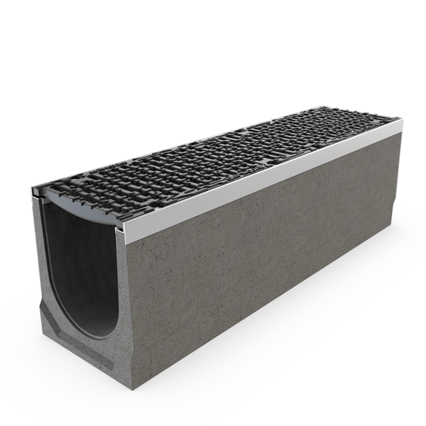 8" Fiber Reinforced Pre-Slope Channel 1% Slope