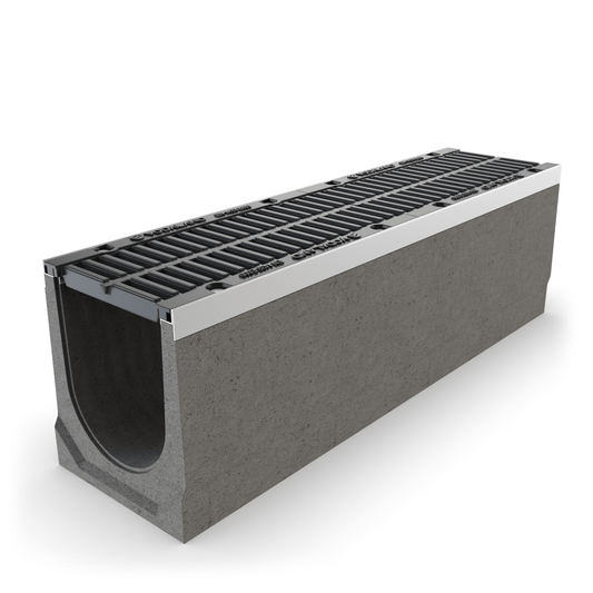 8" Fiber Reinforced Pre - Slope Channel 1% Slope - Vodaland