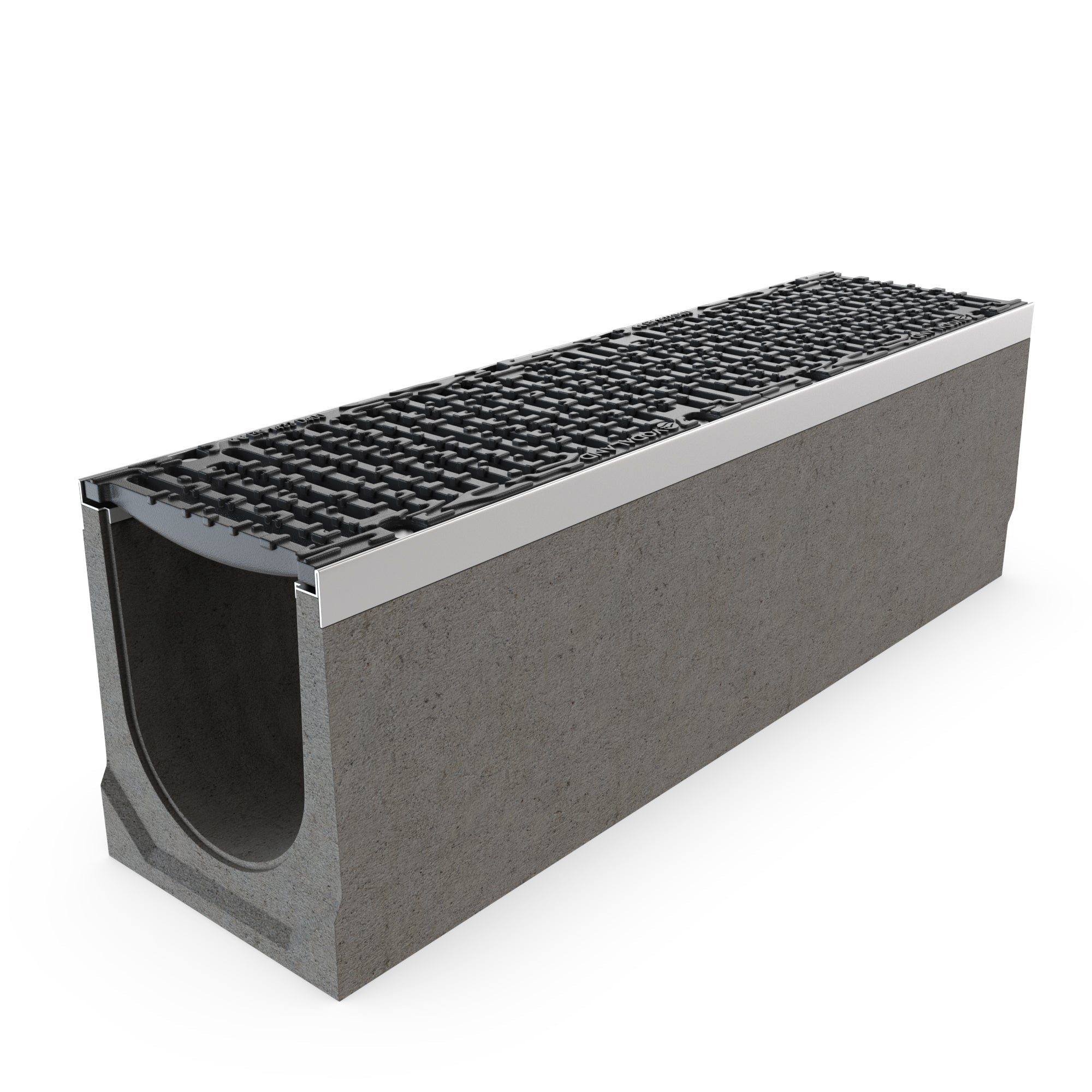 8" Fiber Reinforced Pre-Slope Channel 1% Slope