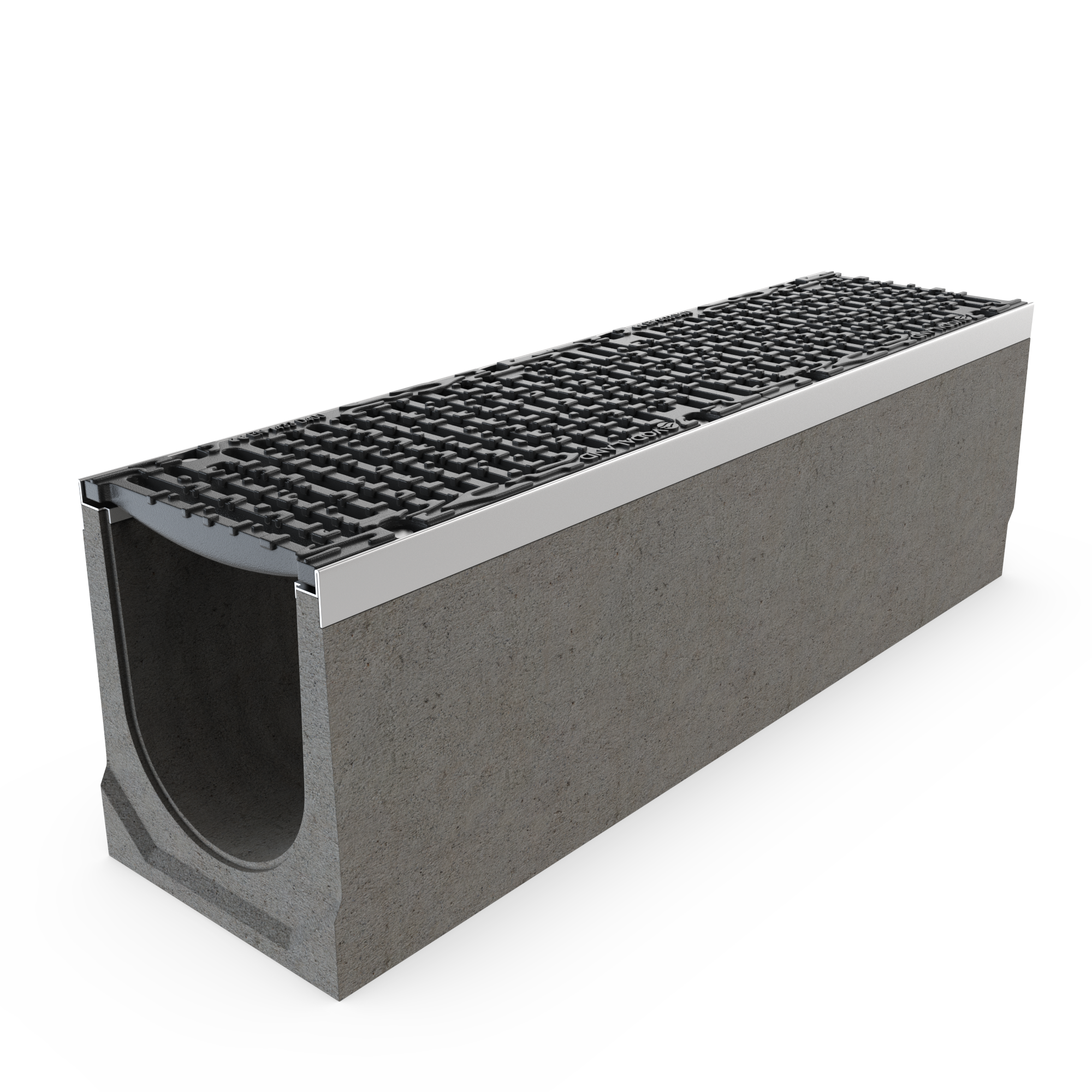 8" Fiber Reinforced Pre-Slope Channel 1% Slope