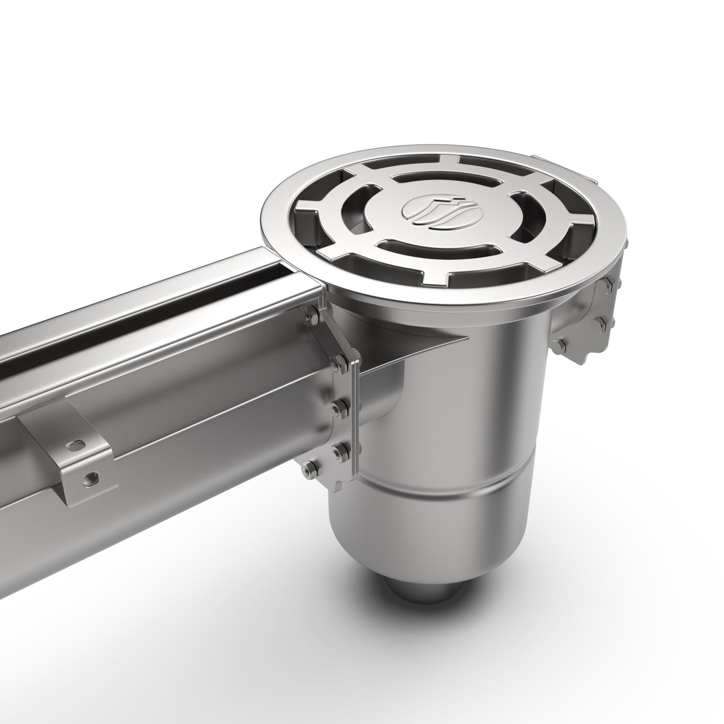 SL10000 Stainless Steel Pre Slope System Inline Basin