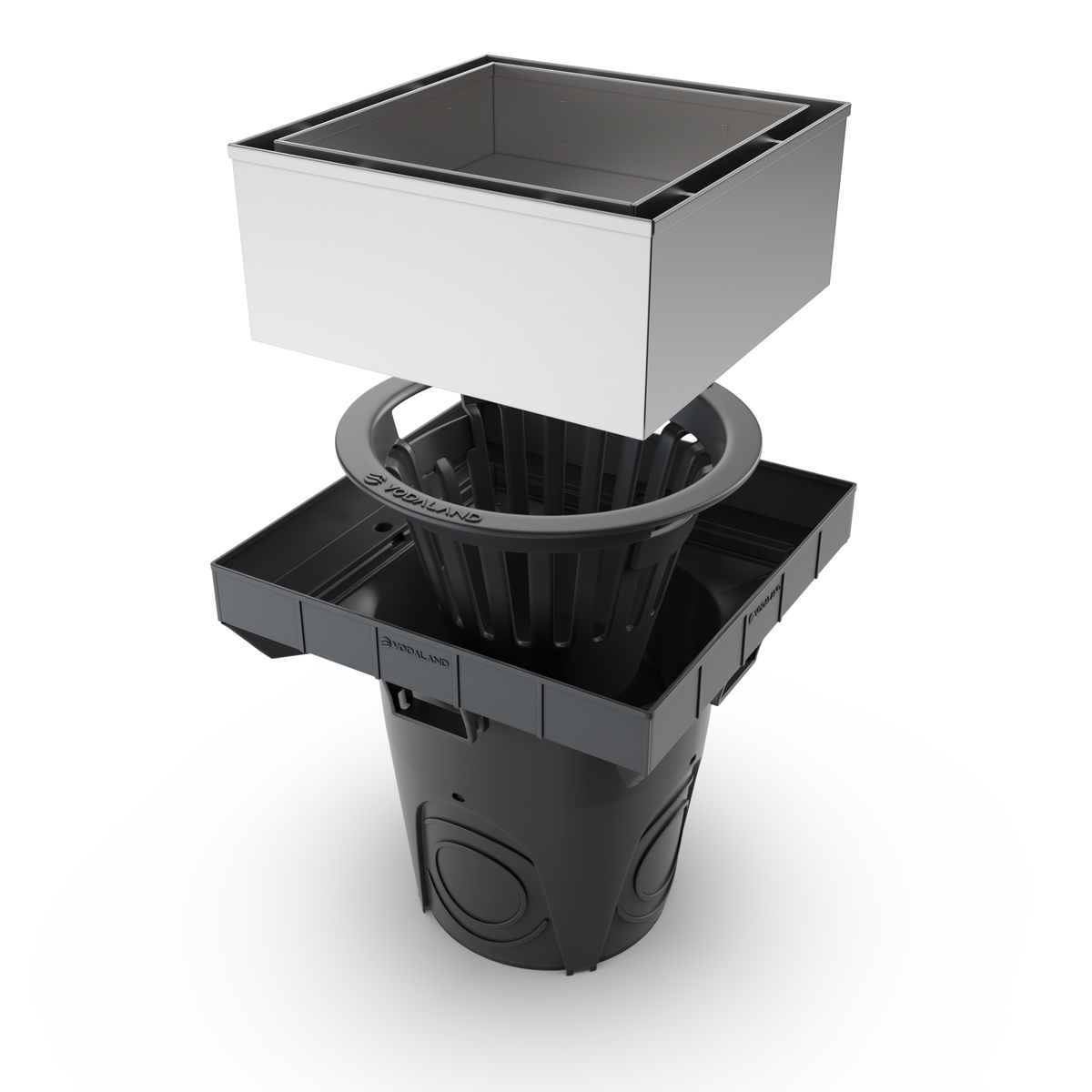 12x12 NEO Catch Basin Fillable Slot Package