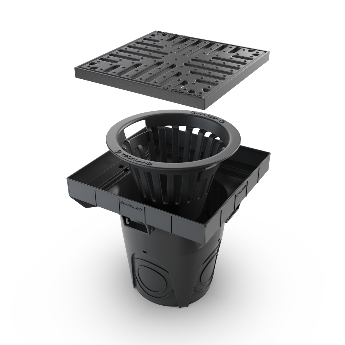 12x12 NEO Catch Basin Ductile Cast Iron Package