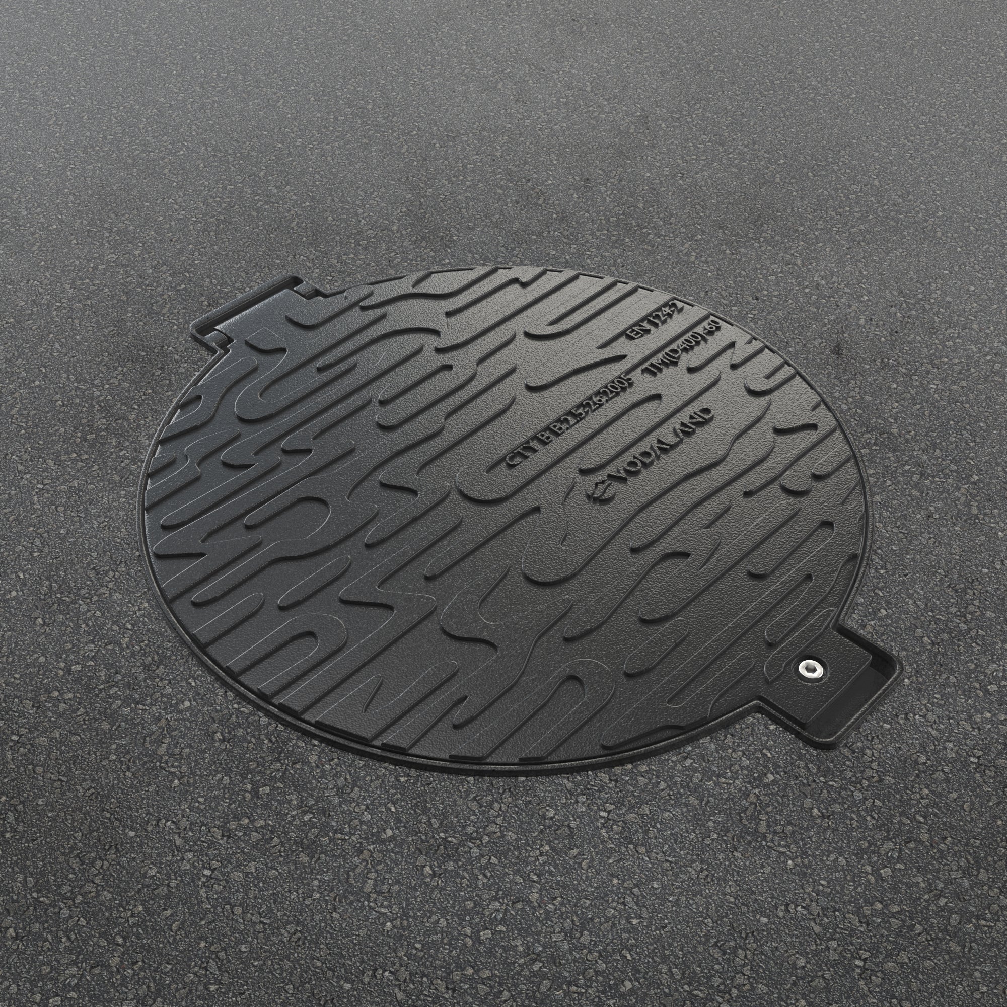 Cast Iron Manhole Cover - Vodaland