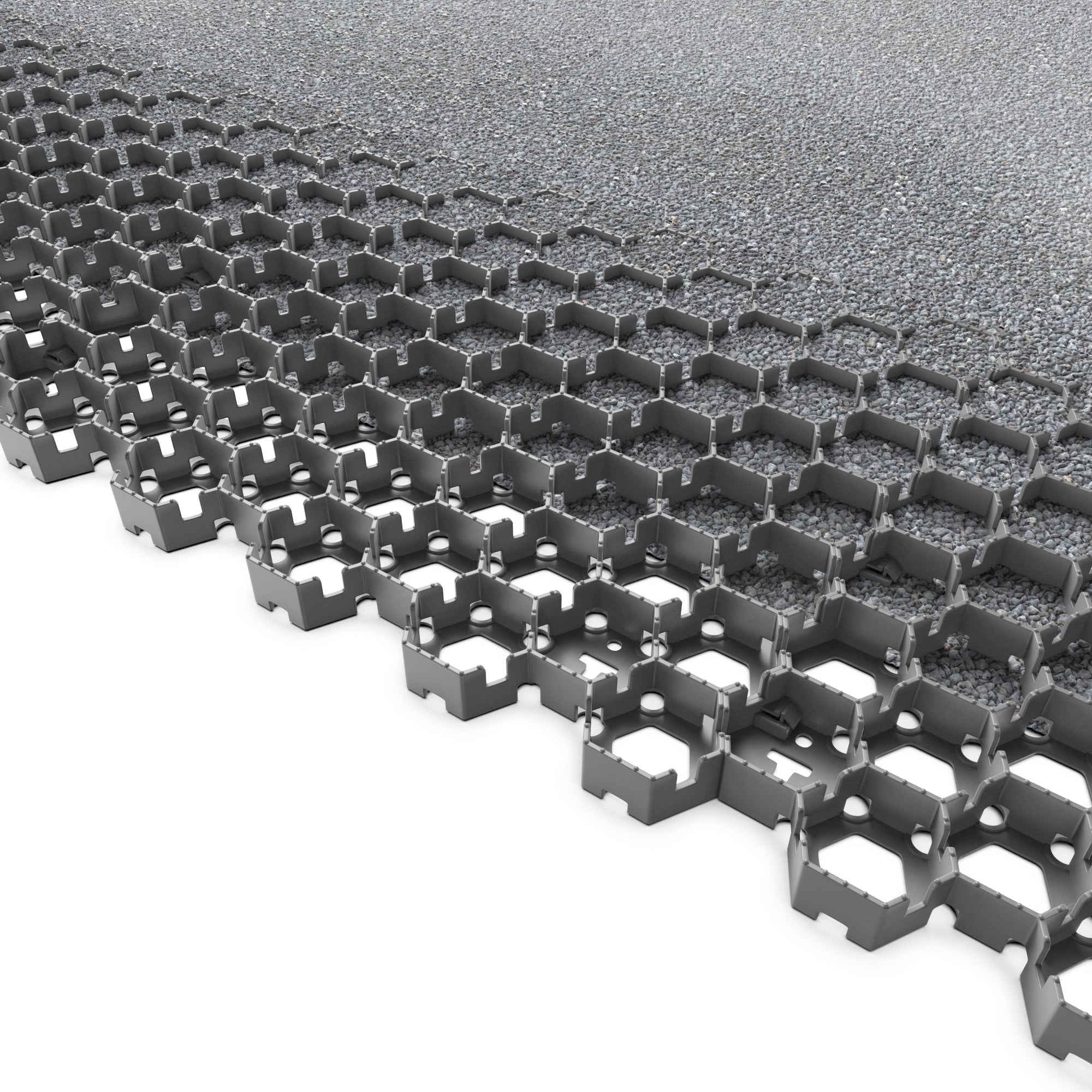 HexPave Grass & Gravel Paving System - Vodaland