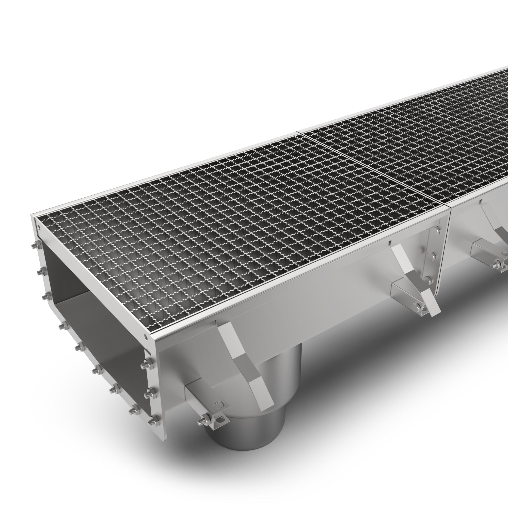 Stainless Steel Pre - Slope INLINE Basin - Vodaland