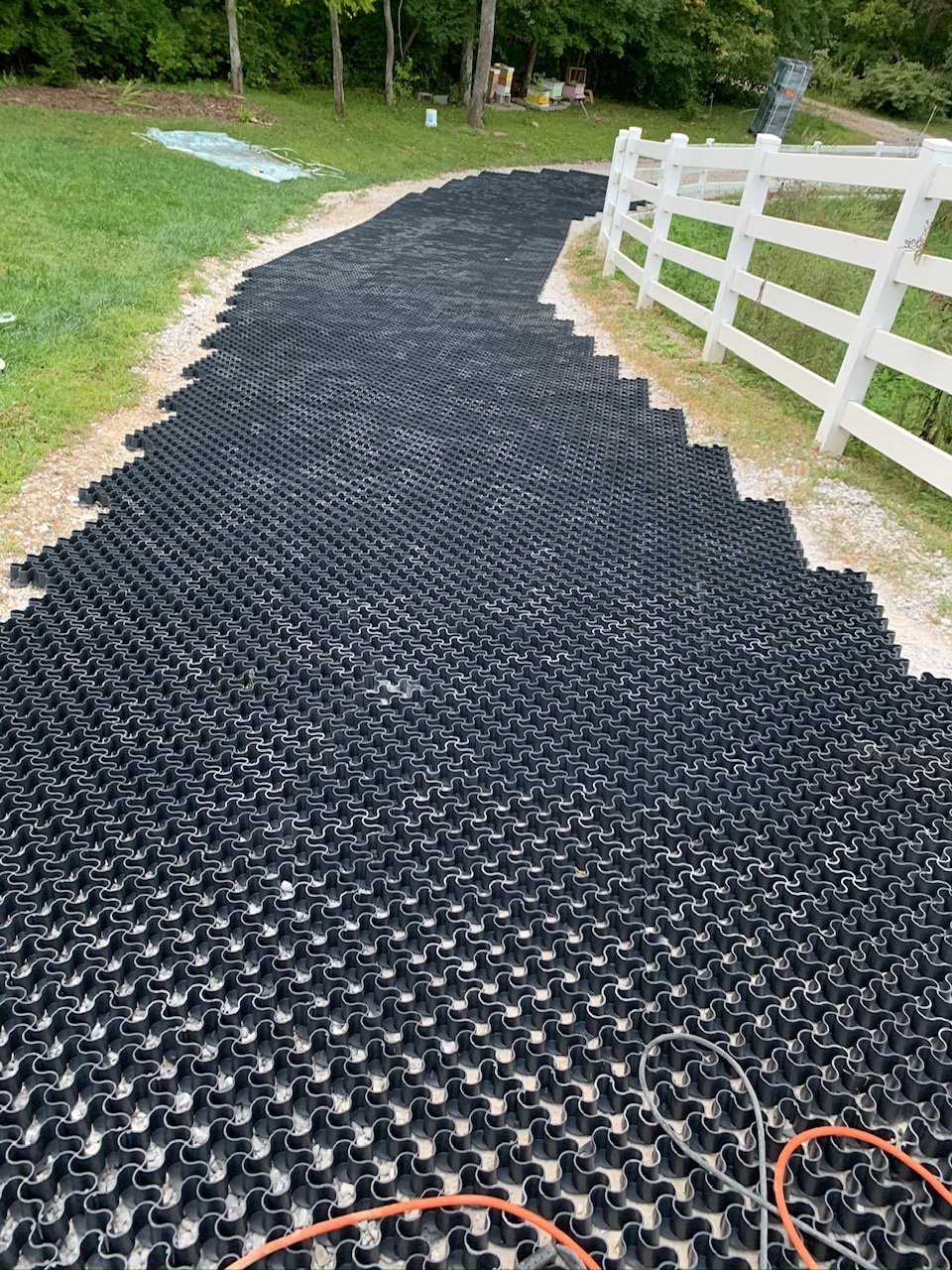 Worn and Torn - EasyPave Grass & Gravel Driveway Grid - Vodaland