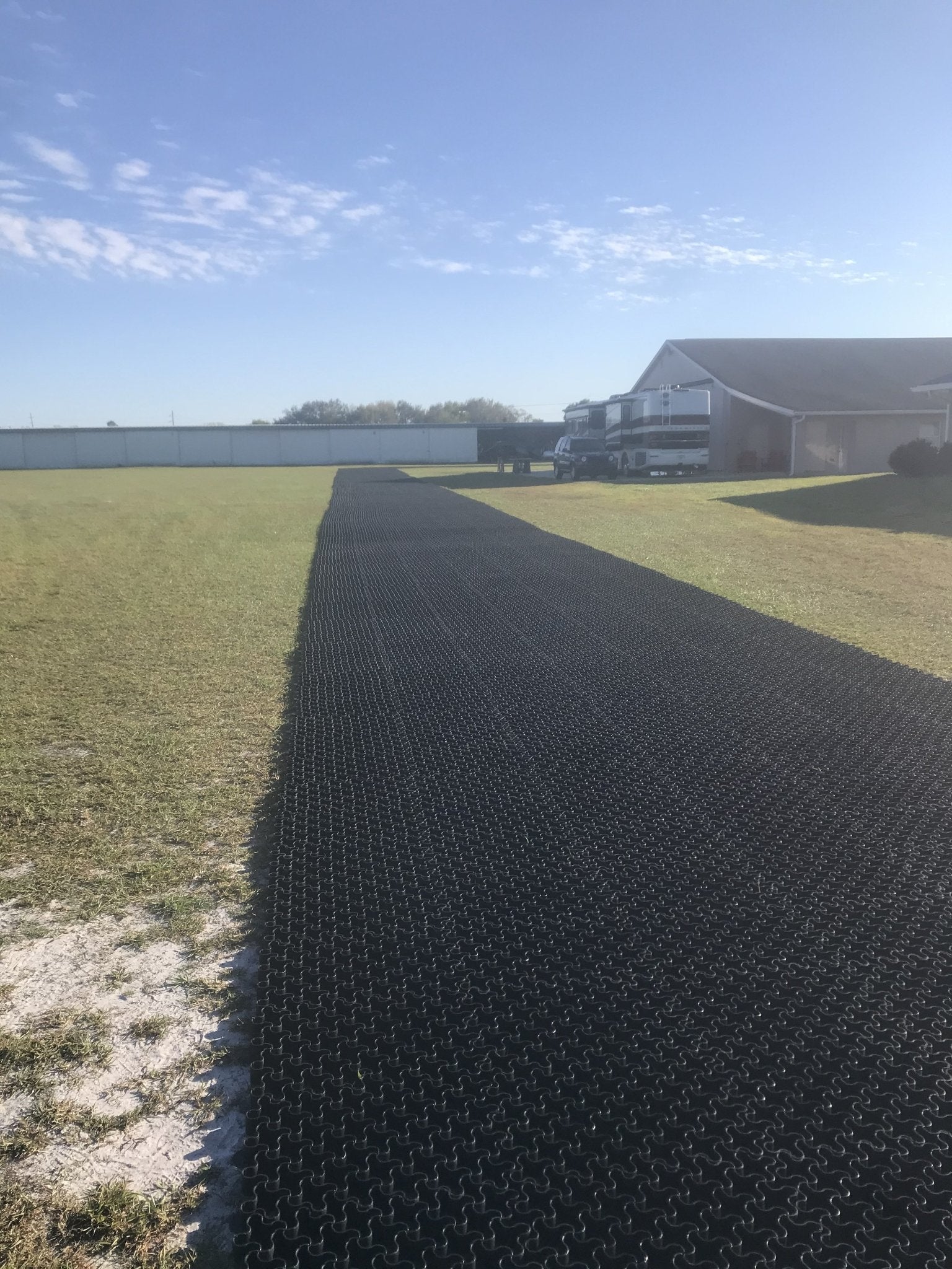 Worn and Torn - EasyPave Grass & Gravel Driveway Grid - Vodaland