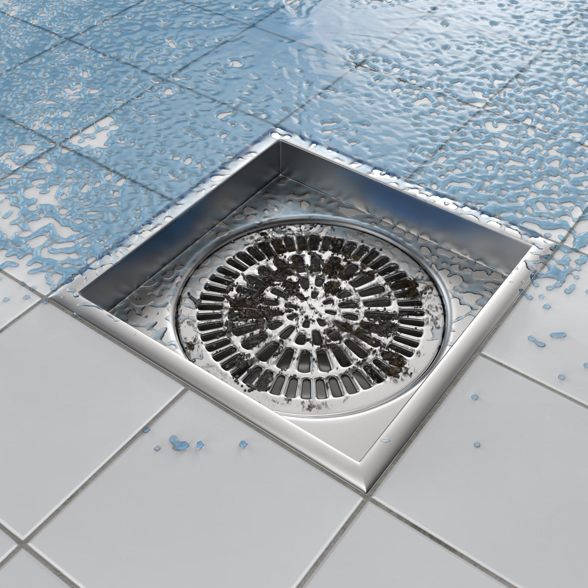 10x10 Stainless Floor Trap
