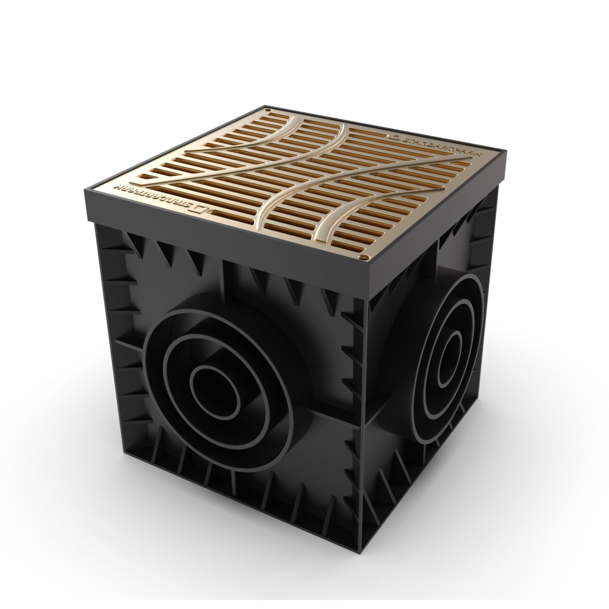 12x12 Catch Basin Brass ADA / Heel Package - Vodaland