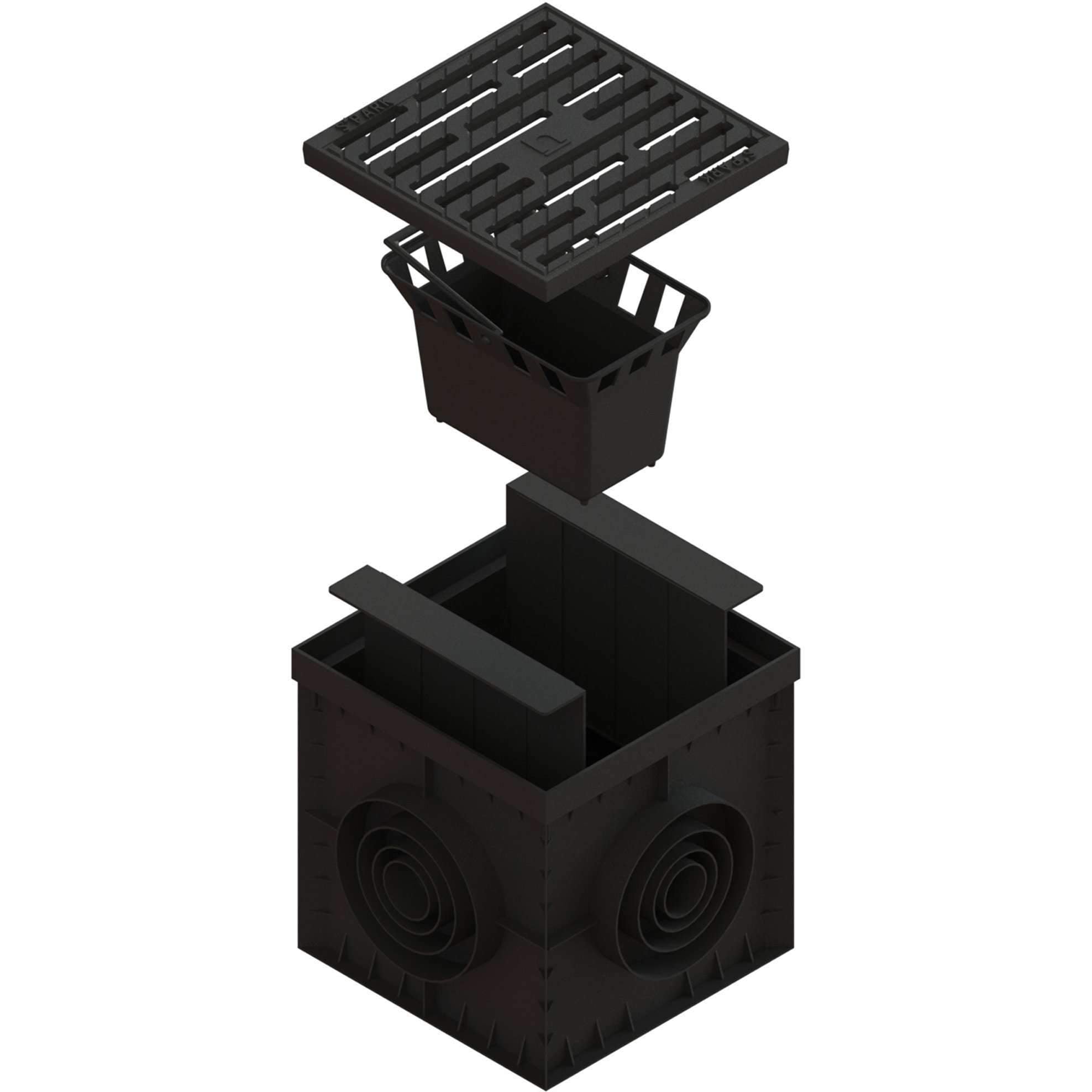 12x12 Catch Basin Ductile Cast Iron PKG Catch Basins Standartpark Standard 