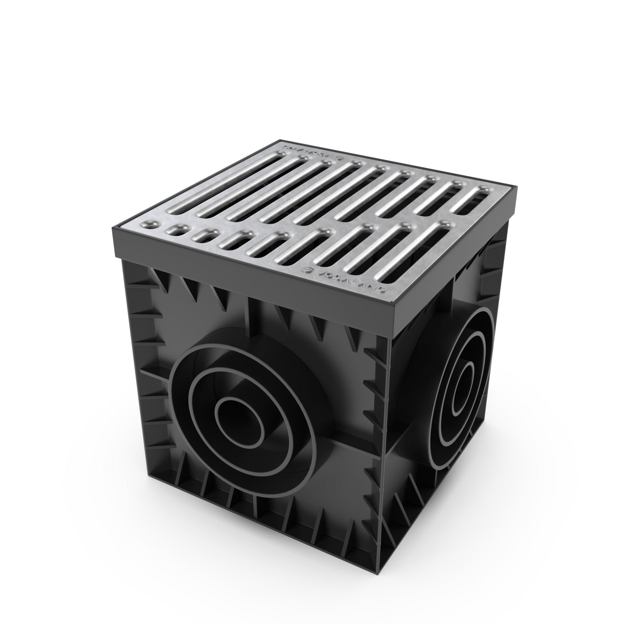 12x12 Catch Basin Galvanized Stamped Steel PKG - Vodaland