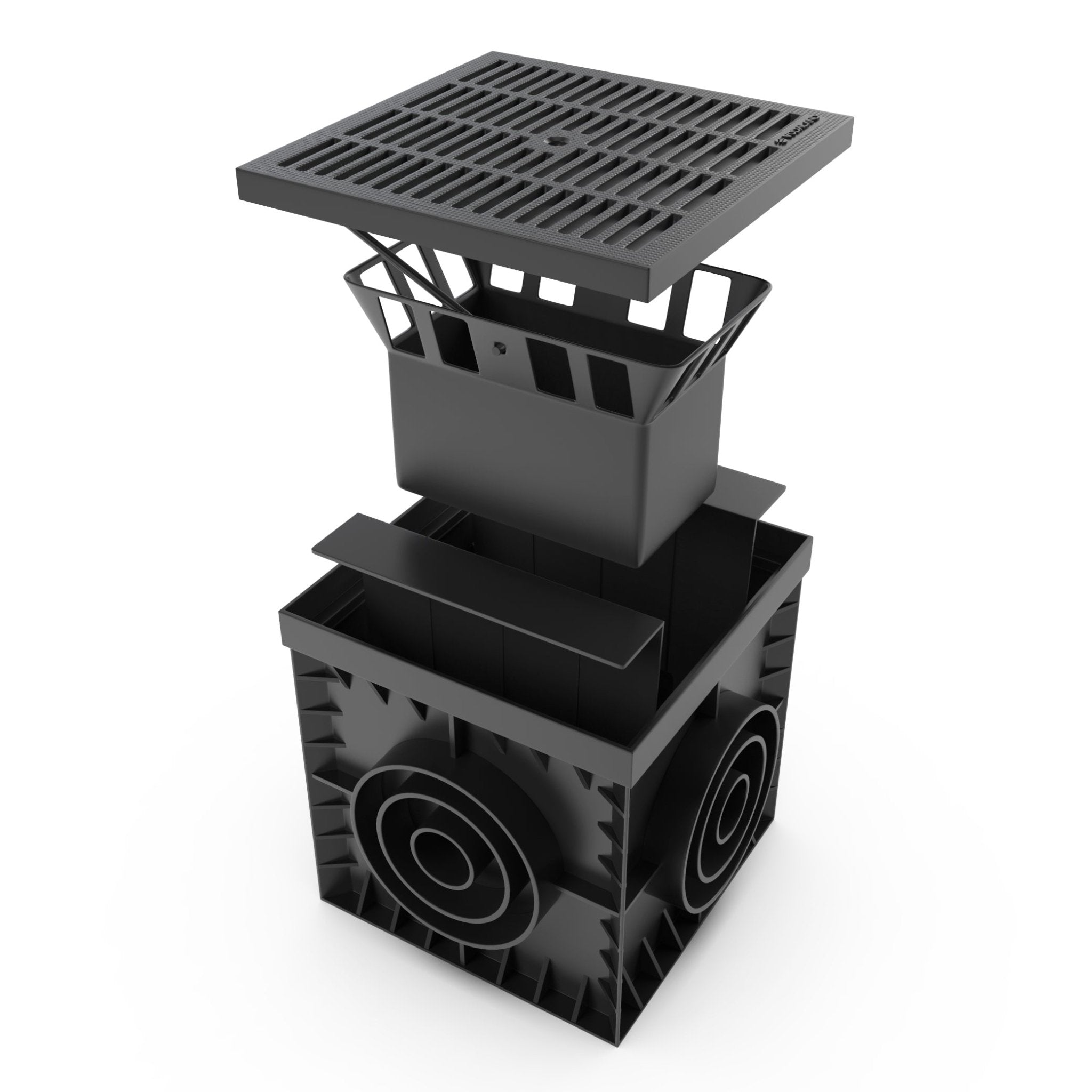 12x12 Catch Basin Plastic Grate PKG - Vodaland