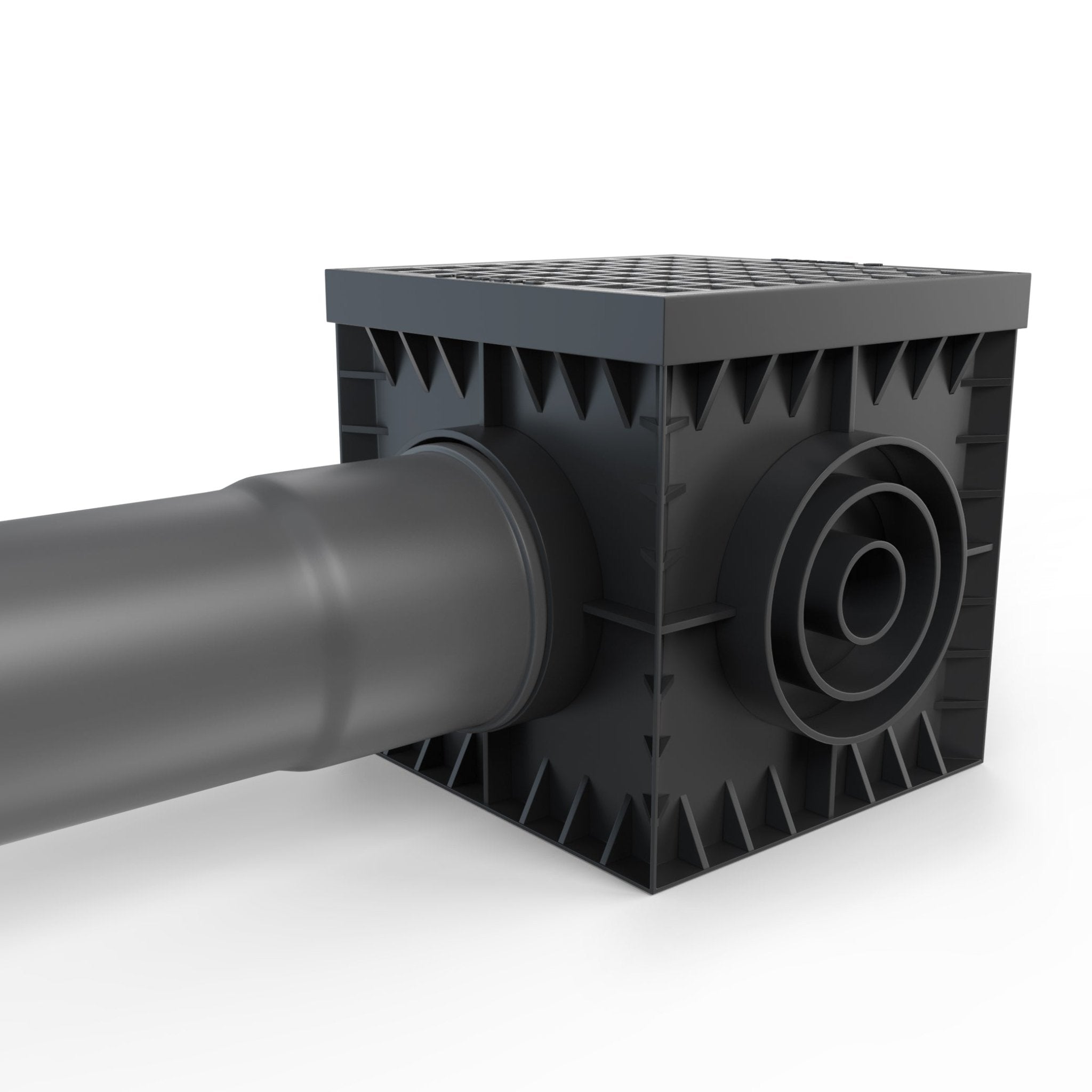 12x12 Catch Basin w/ closed grate pkg - Vodaland