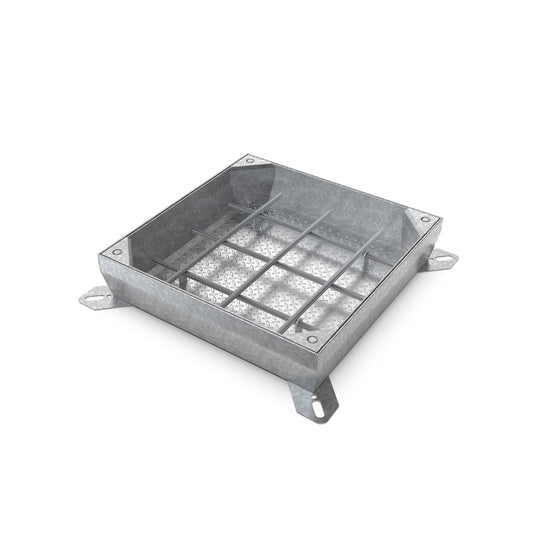 15x15 Galvanized Steel Fillable Access Cover - Vodaland