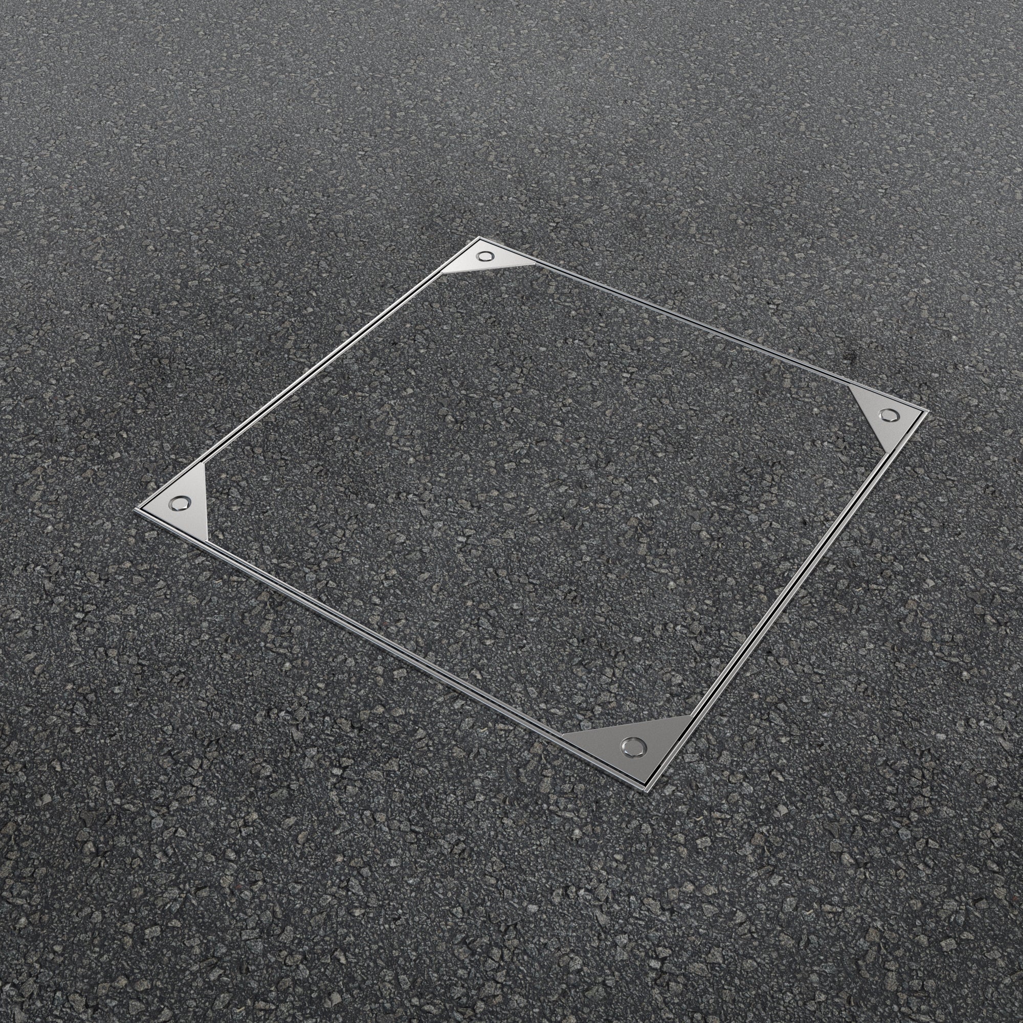 15x15 Stainless Steel Fillable Access Cover - Vodaland