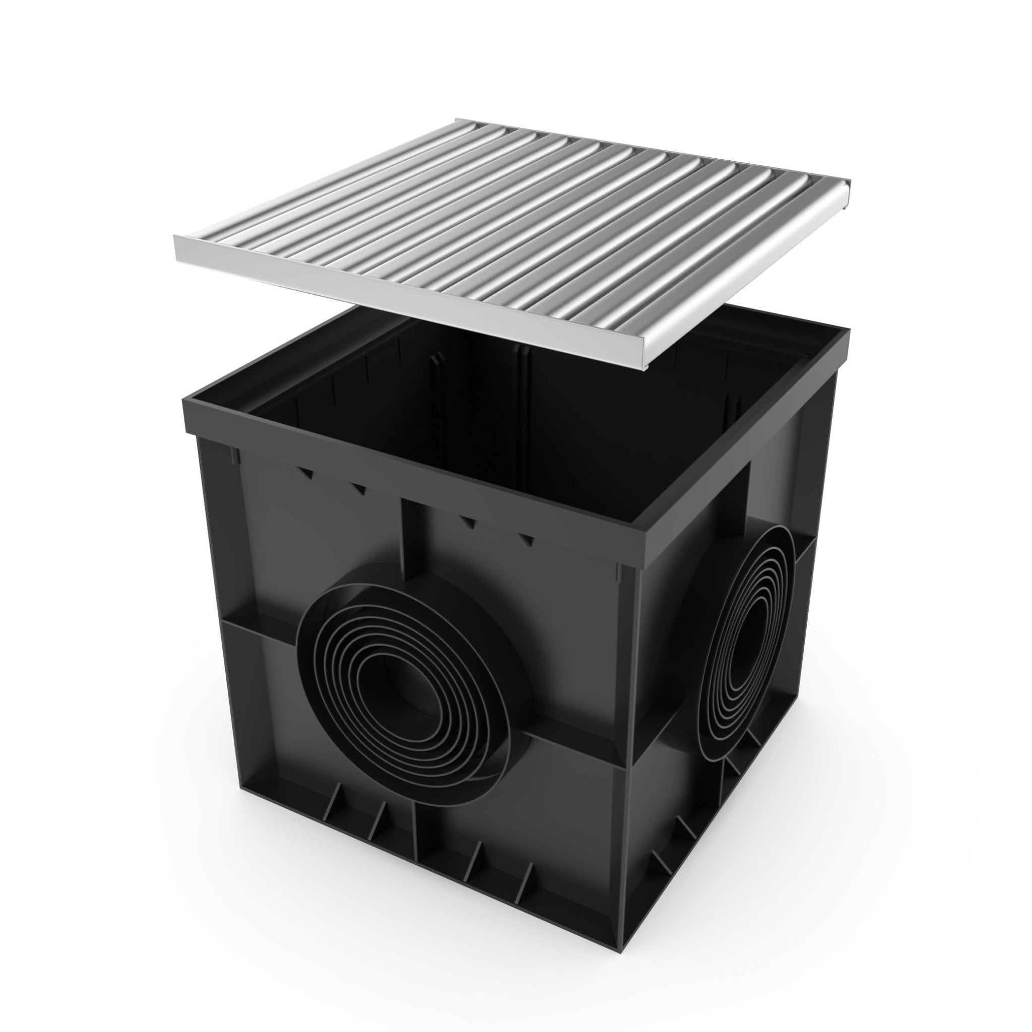 16X16 Catch Basin Stainless Steel ADA / HEEL Proof Grate PKG - Vodaland