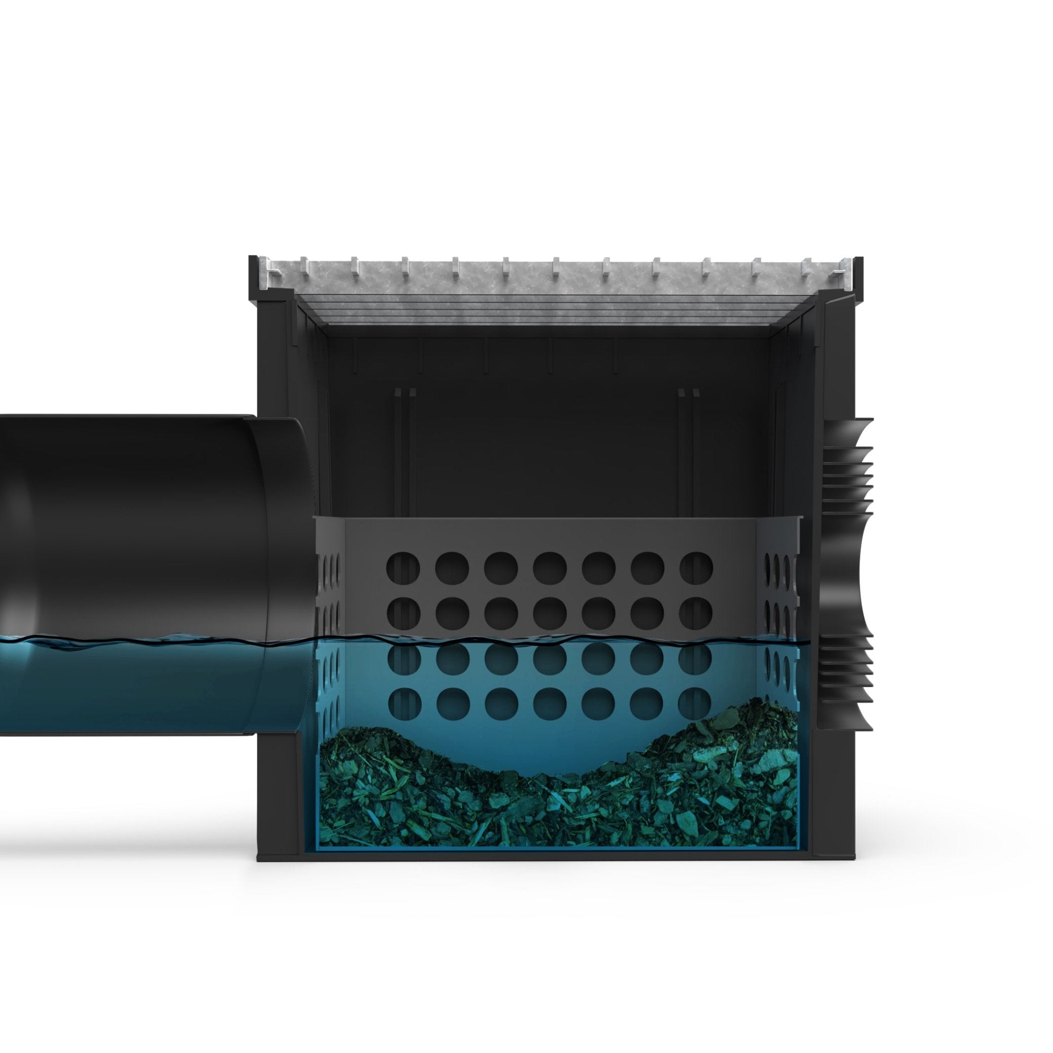 16X16 Catch Basin Stainless Steel ADA / HEEL Proof Grate PKG - Vodaland