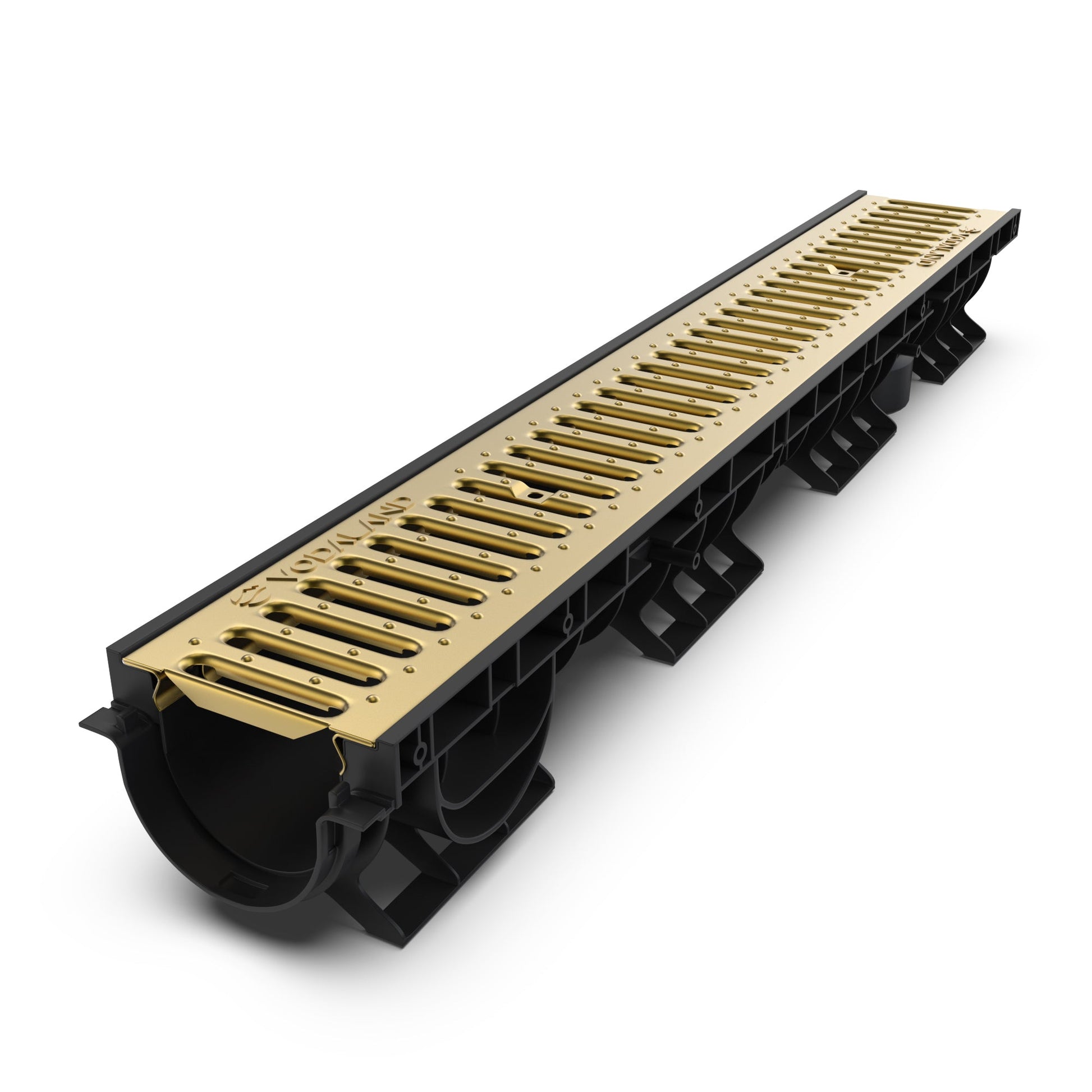 4" Channel Brass Grating Package - Vodaland