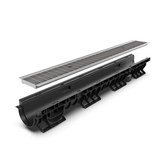 4" Channel Stainless B Class Package (ADA) - Vodaland